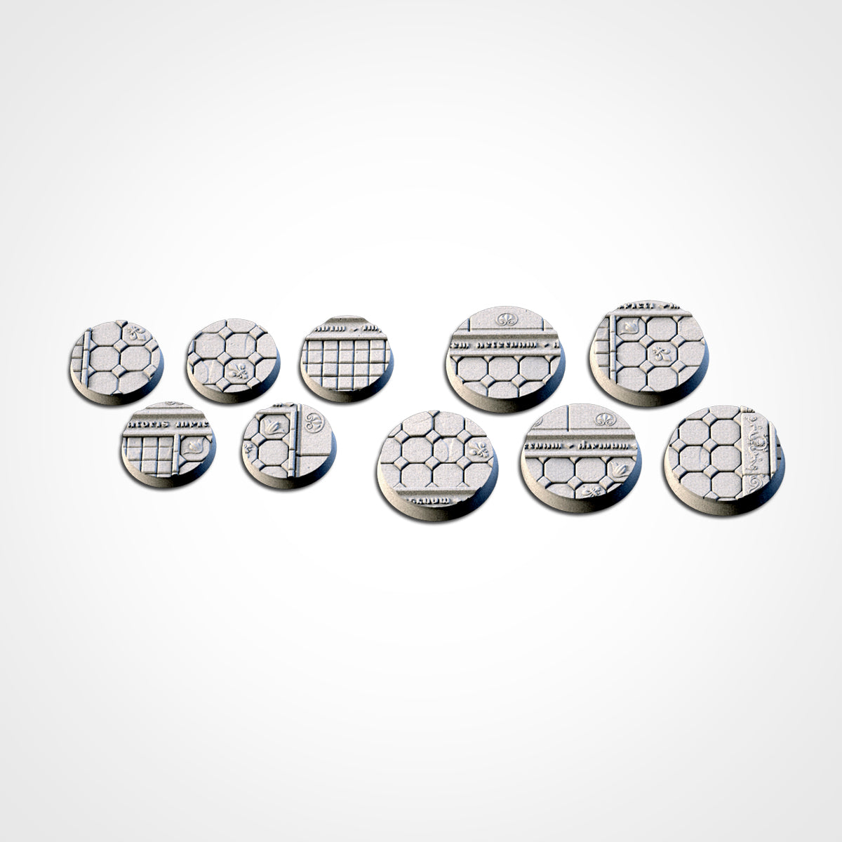 Royal Palace Miniature Bases – 25mm 28mm 32mm 40mm 50mm 60mm and Larger Fantasy Scenic Resin Bases for Tabletop Wargaming & RPG