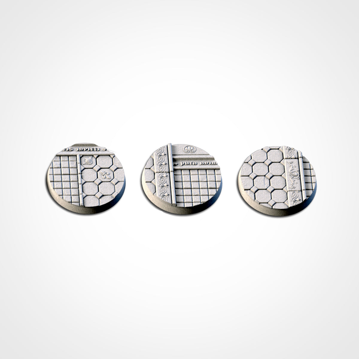 Royal Palace Miniature Bases – 25mm 28mm 32mm 40mm 50mm 60mm and Larger Fantasy Scenic Resin Bases for Tabletop Wargaming & RPG