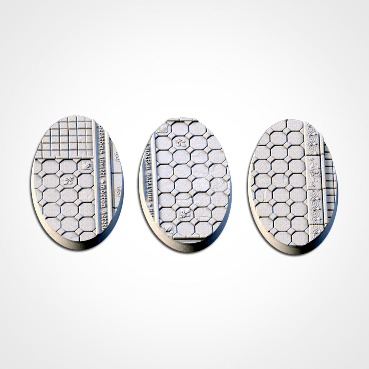 Royal Palace Miniature Bases – 25mm 28mm 32mm 40mm 50mm 60mm and Larger Fantasy Scenic Resin Bases for Tabletop Wargaming & RPG
