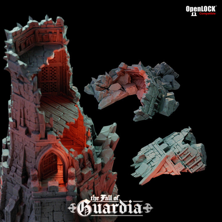 Kingdom of Guardia: Outpost Tower Ruined