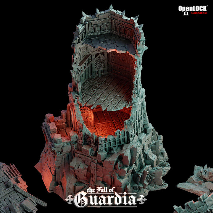 Kingdom of Guardia: Outpost Tower Ruined