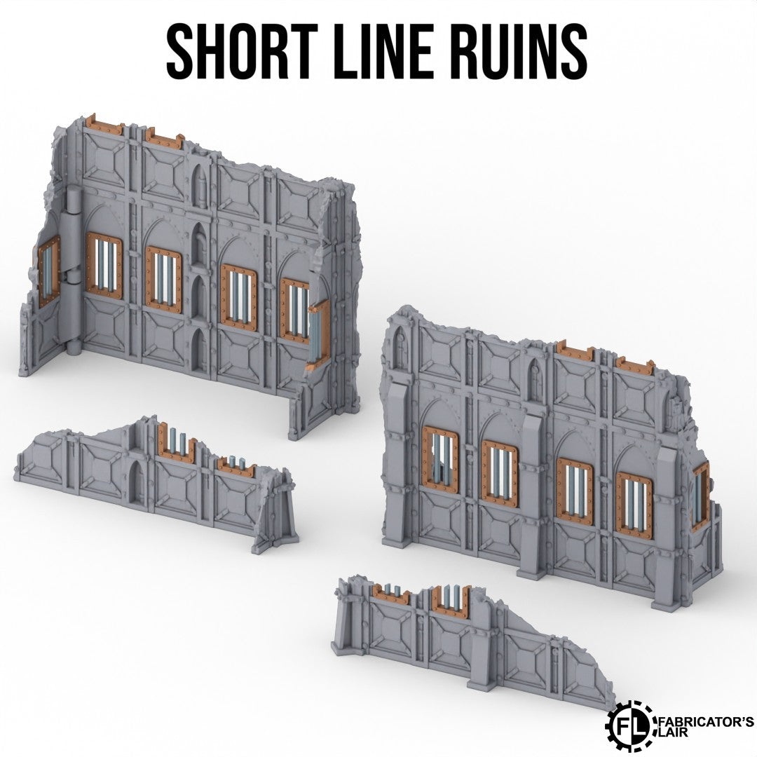 Fortified Bastion Terrain System – Foldable Tabletop Battlefield Scenery