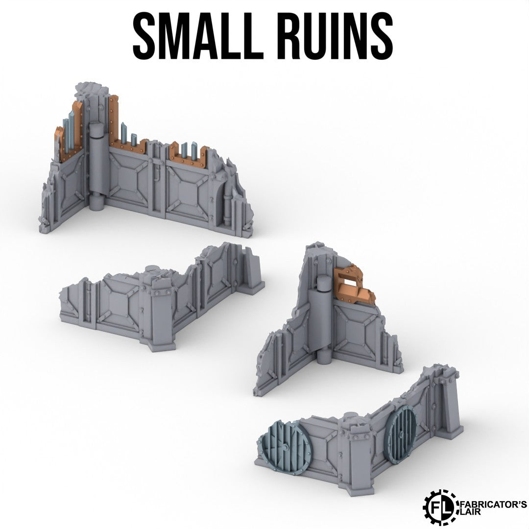 Fortified Bastion Terrain System – Foldable Tabletop Battlefield Scenery