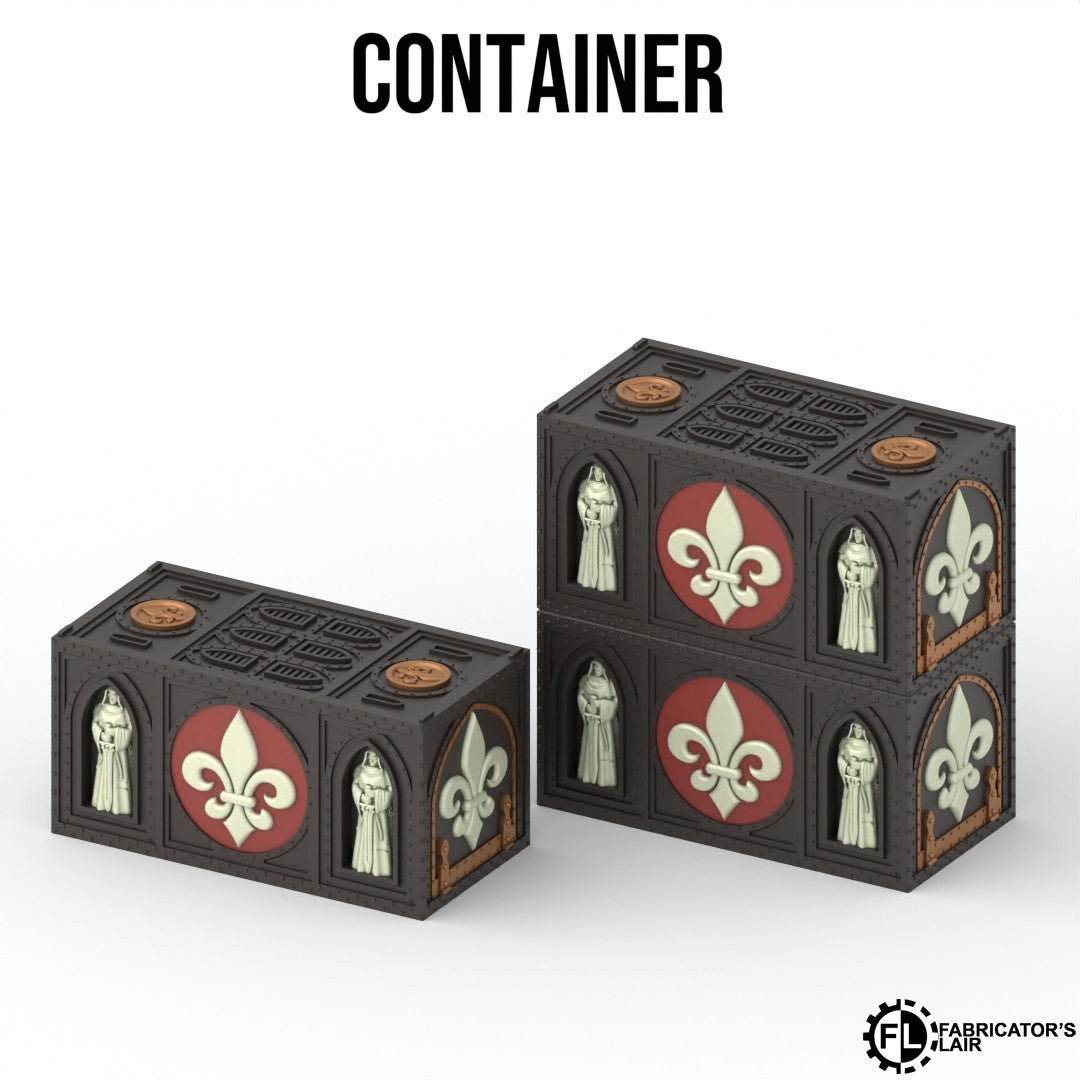 Sanctuary Stronghold Terrain System – Foldable Tabletop Battlefield Scenery