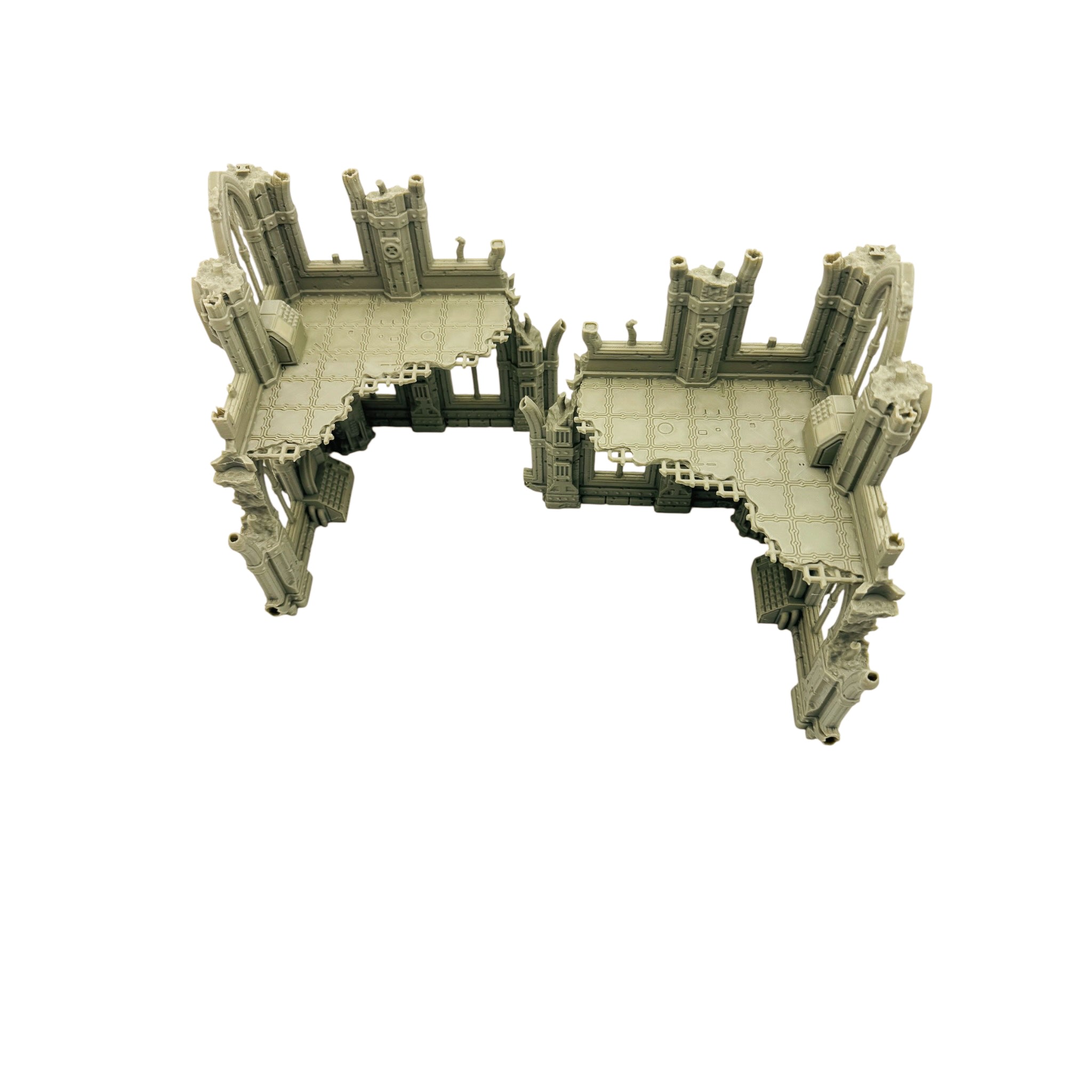Modular Gothic Ruins Terrain Set 3 – 28–32mm 3D Printed Tabletop Scenery