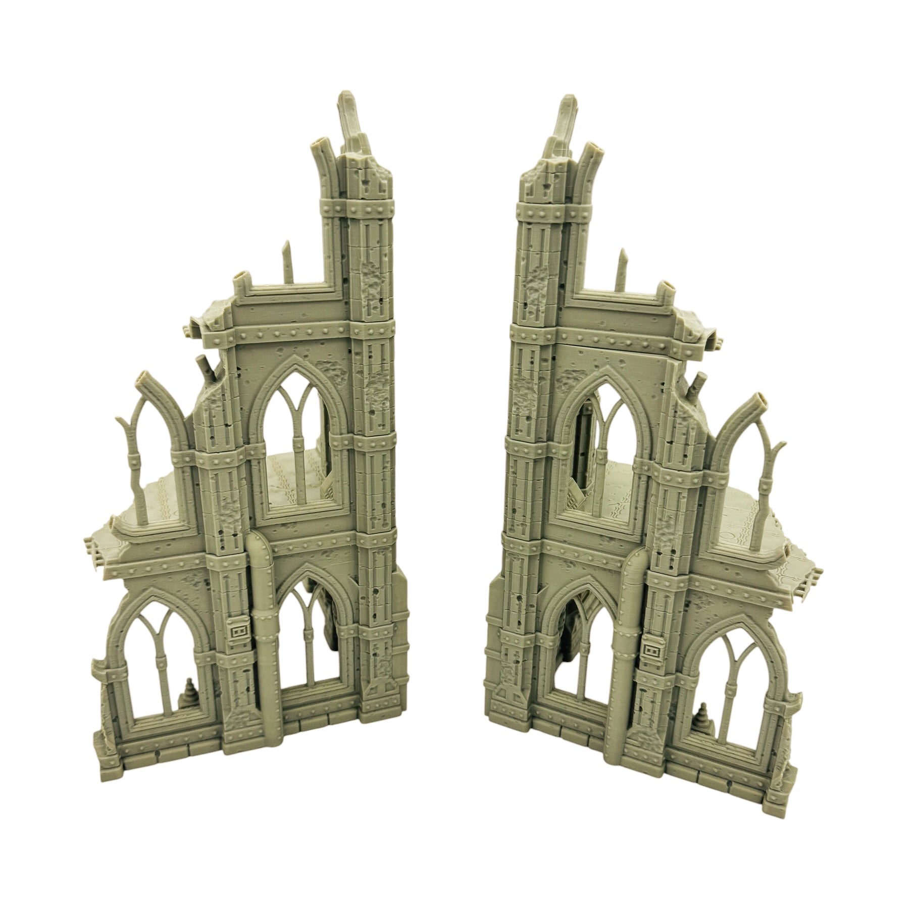 Modular Gothic Ruins Terrain Set 1 – 28–32mm 3D Printed Tabletop Scenery
