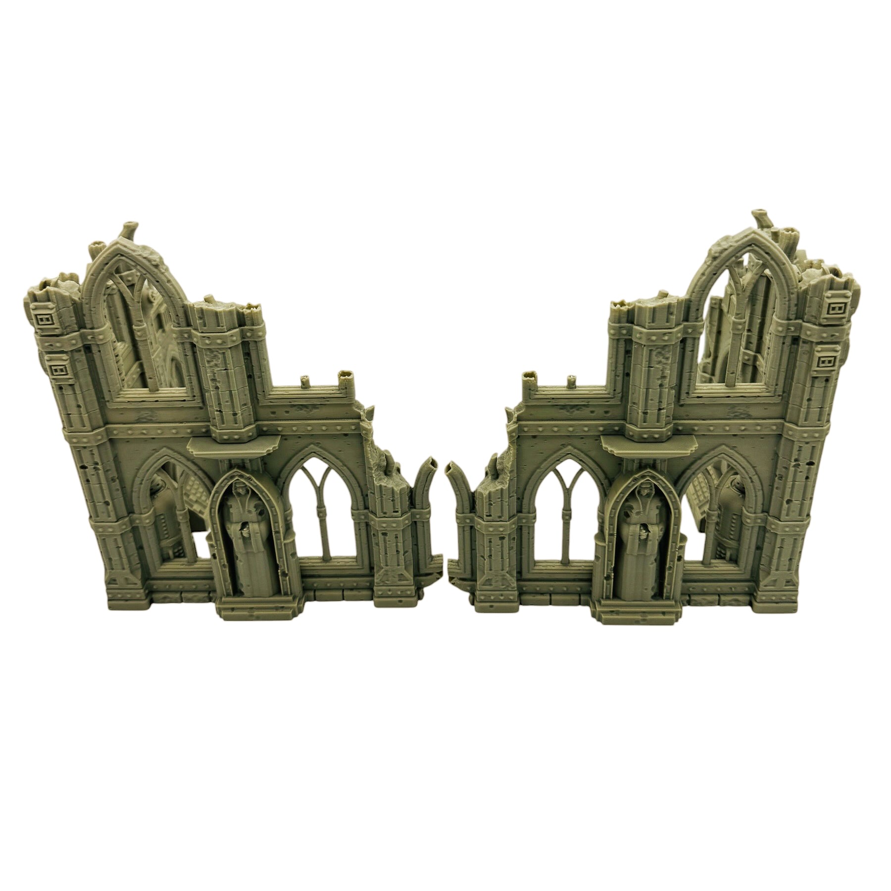 Modular Gothic Ruins Terrain Set 2 – 28–32mm 3D Printed Tabletop Scenery