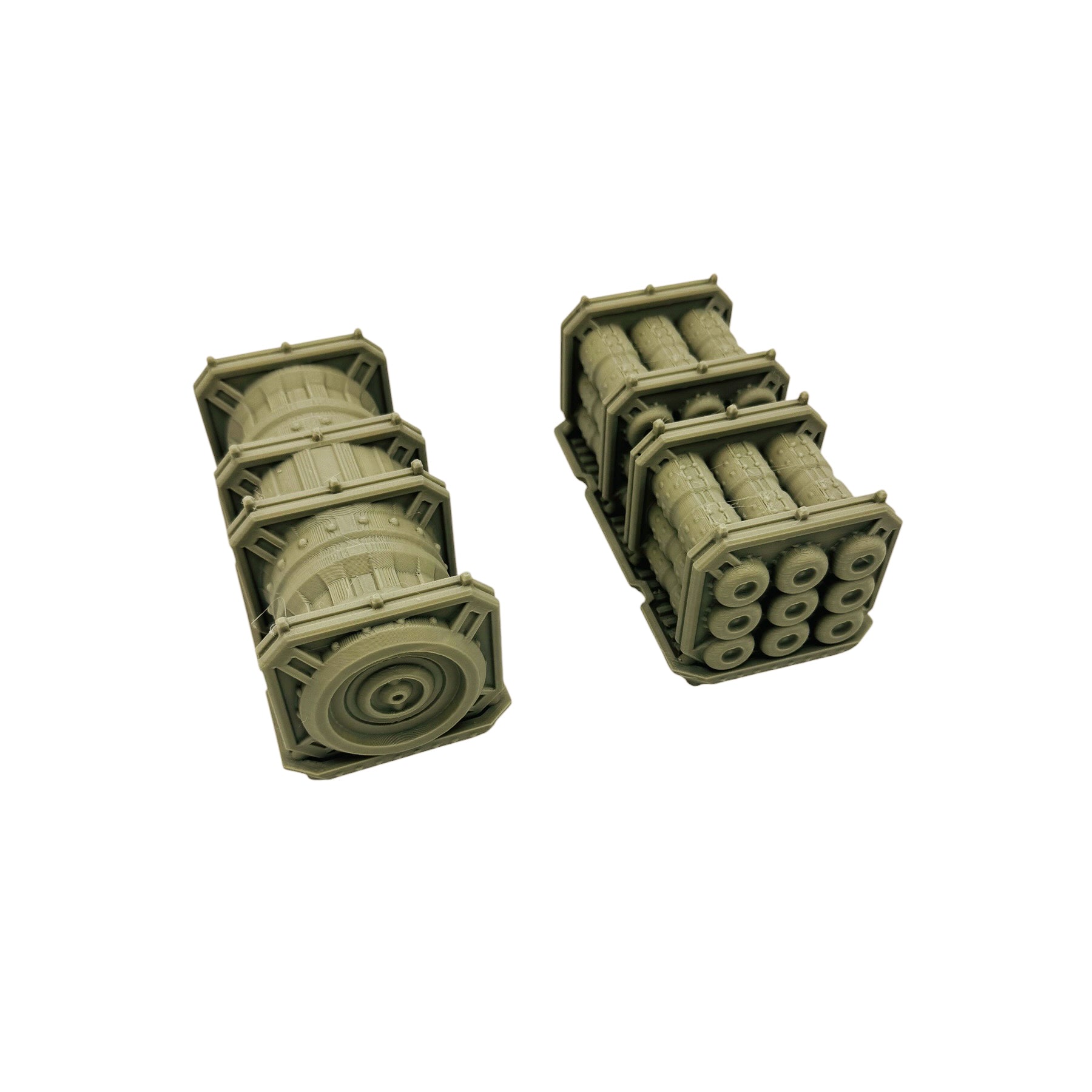 Sci-Fi Large Cargo Container Terrain – Compact Scatter Containers for Tabletop Wargaming & RPG Terrain
