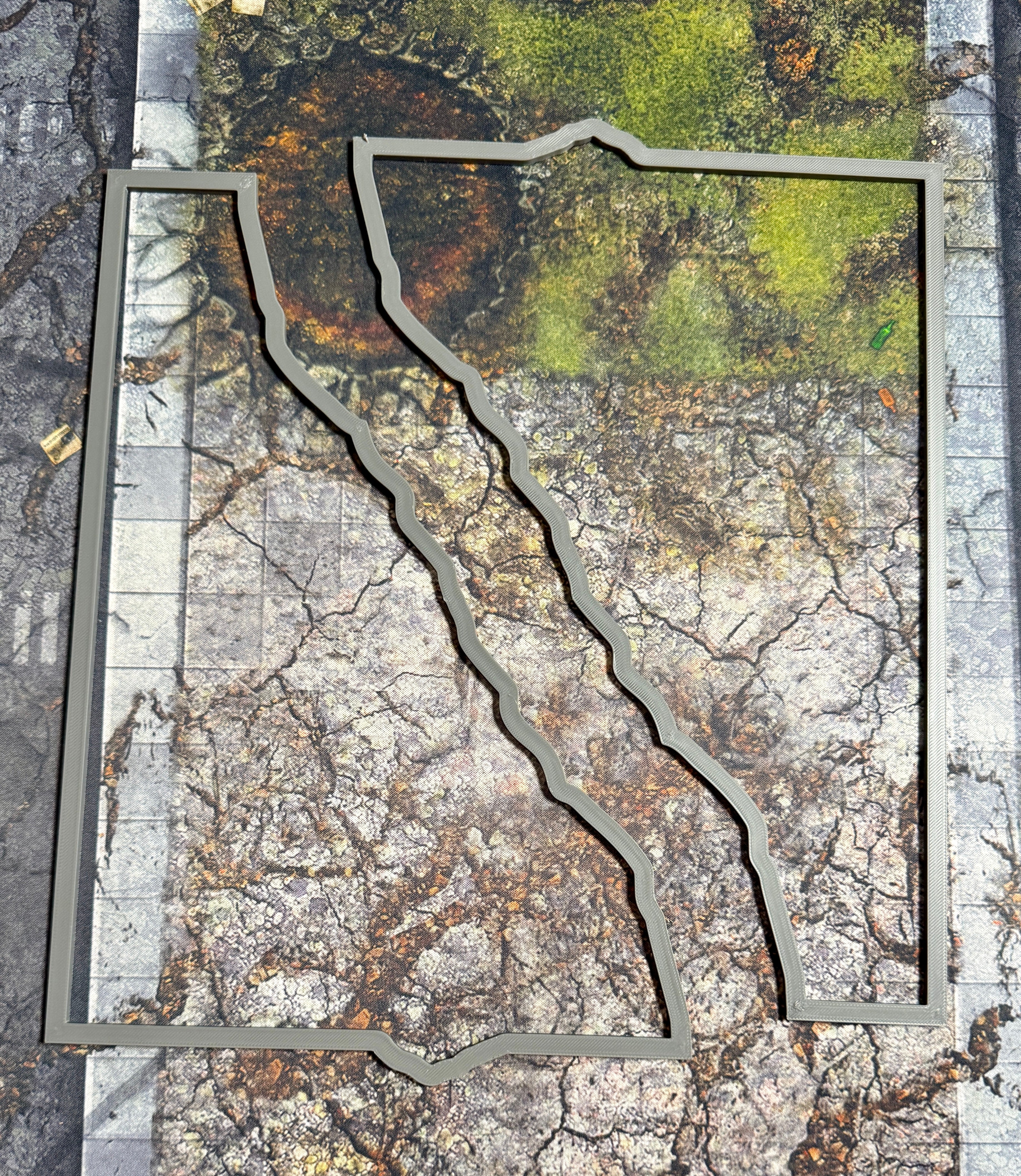 Battlefield Layout Outline Templates – Tournament Terrain Placement System