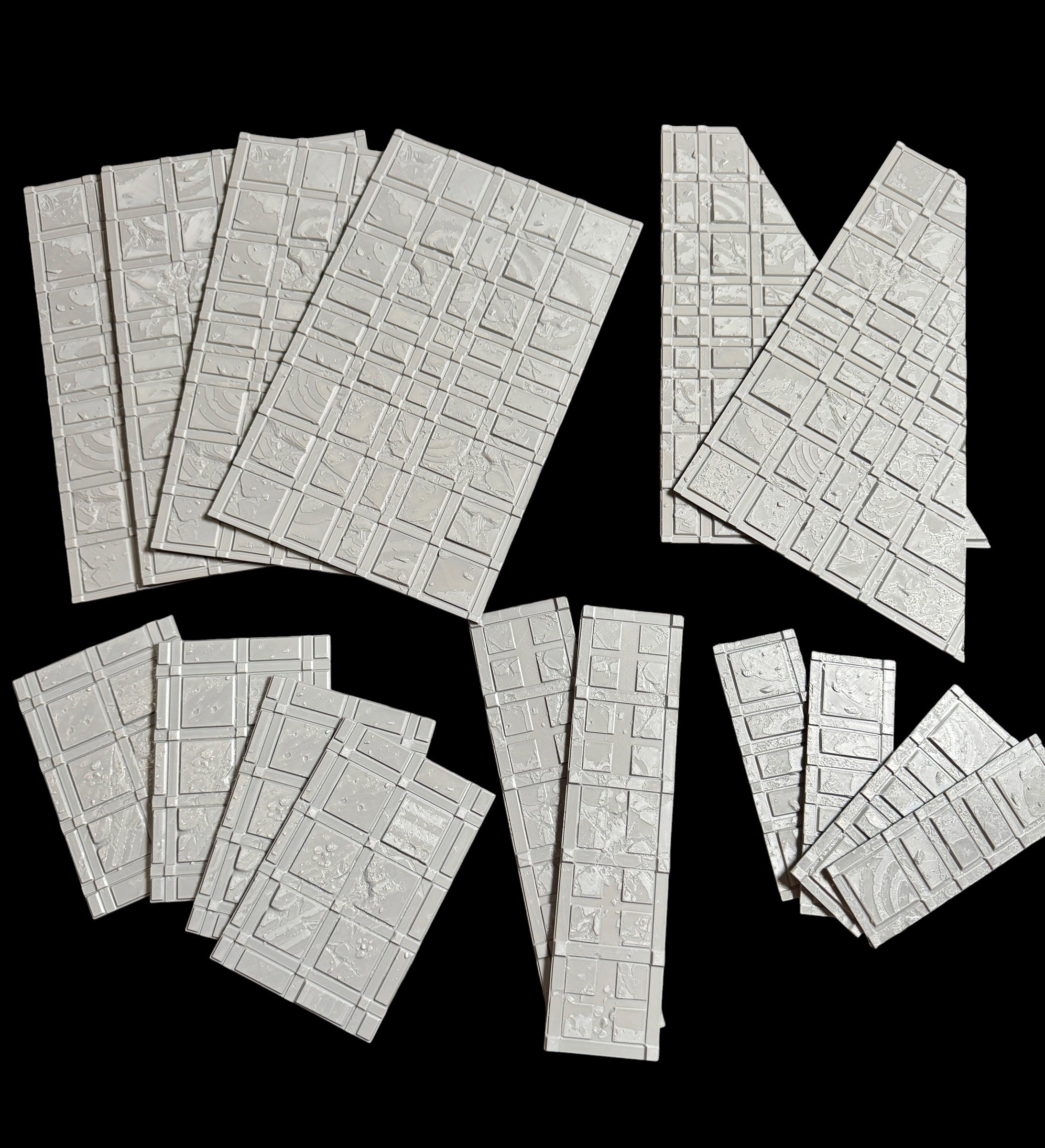 Classic Ruins Battlefield Layout Templates – Tournament Terrain Placement System