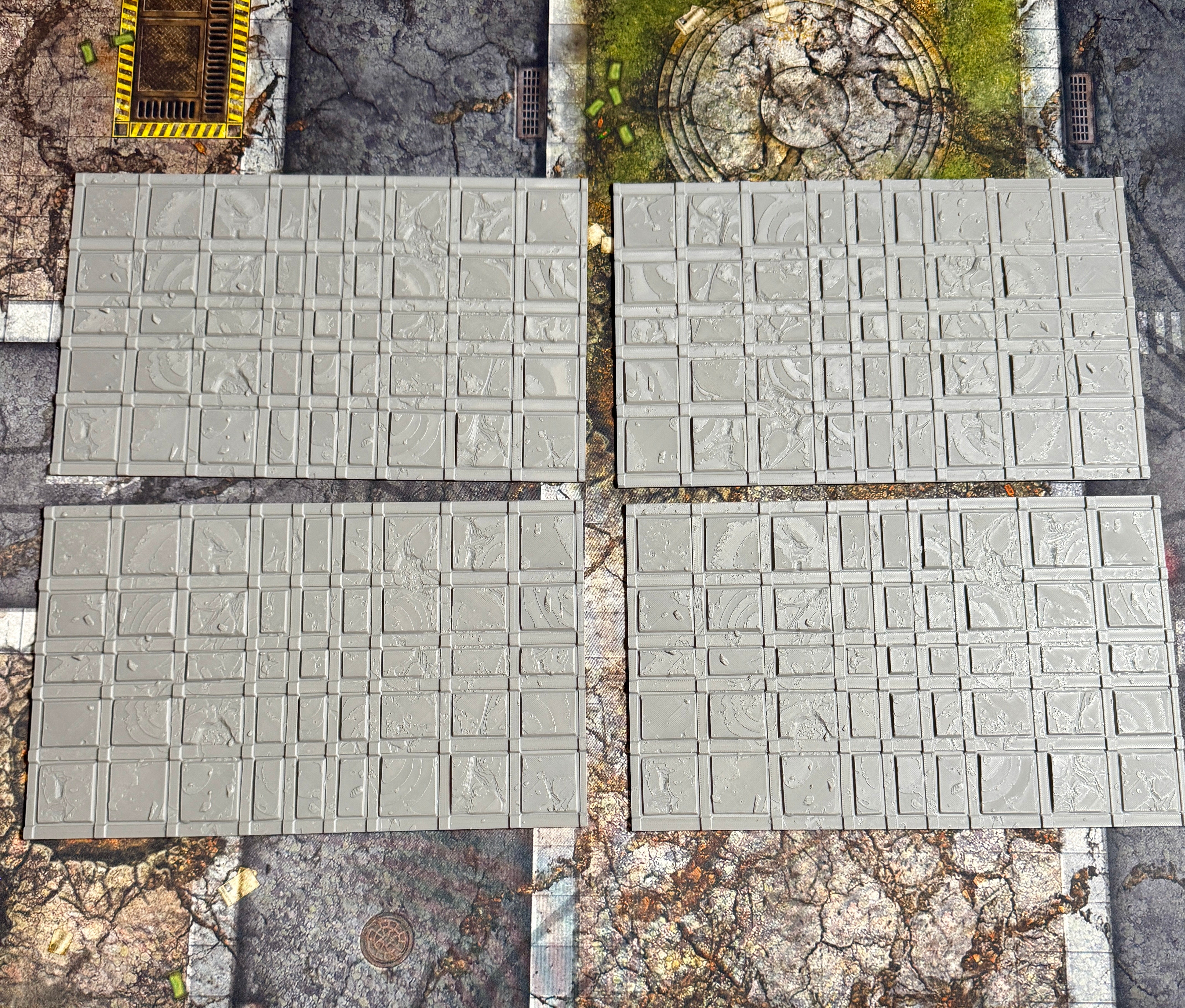 Classic Ruins Battlefield Layout Templates – Tournament Terrain Placement System