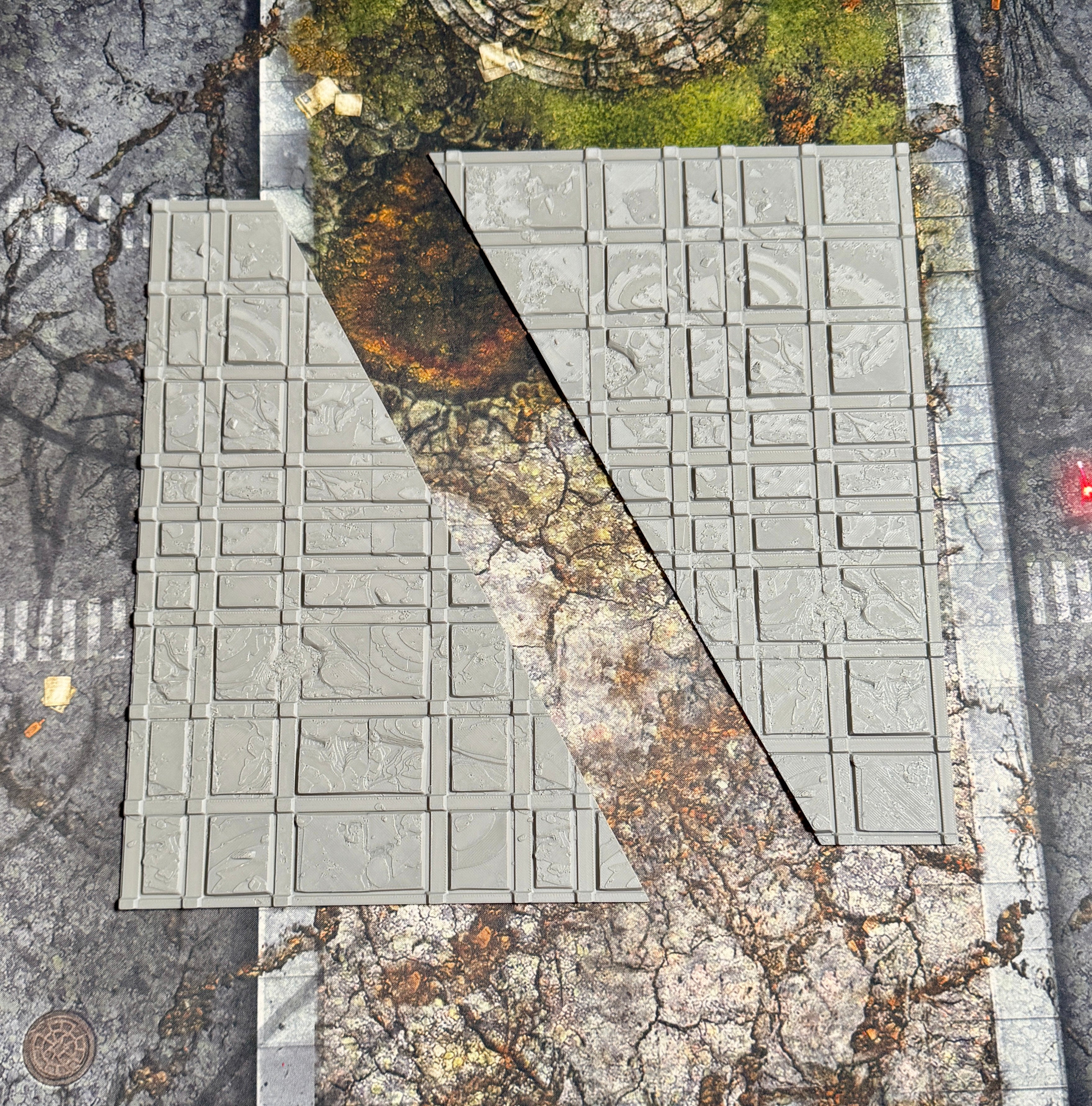 Classic Ruins Battlefield Layout Templates – Tournament Terrain Placement System