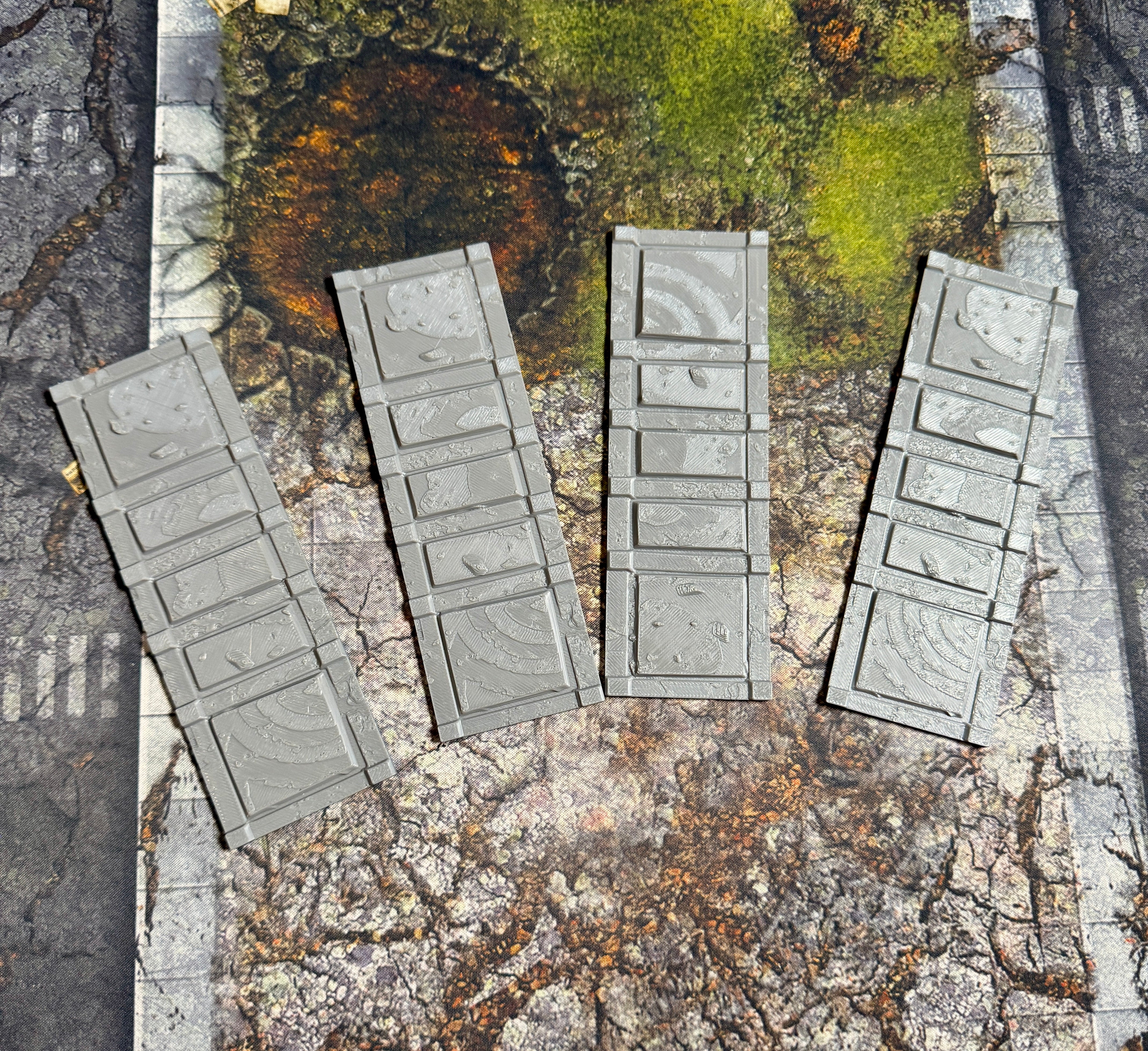 Classic Ruins Battlefield Layout Templates – Tournament Terrain Placement System