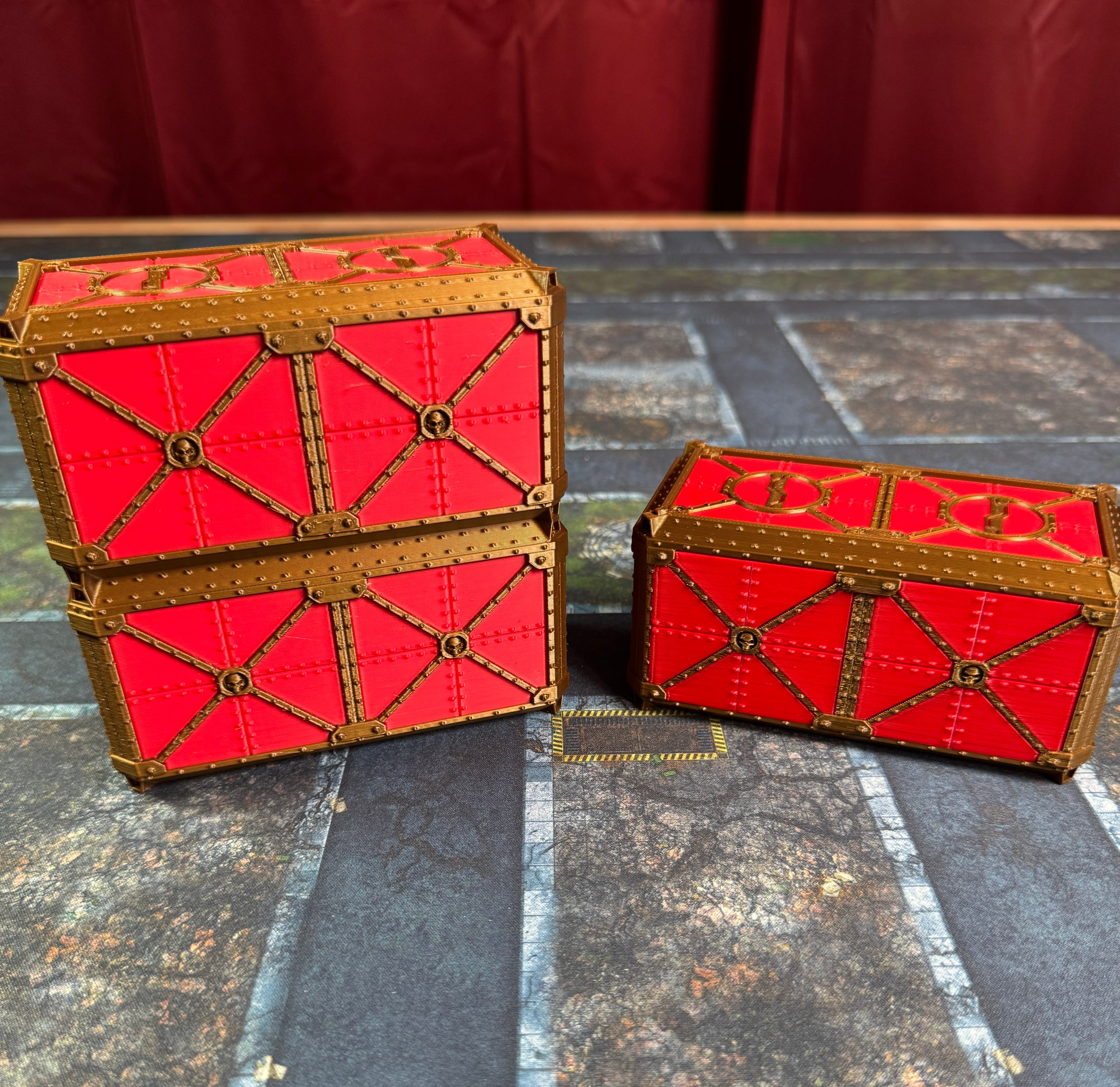 Tabletop Ready Sci-Fi Cargo Containers Set 1 – 3D Printed Terrain
