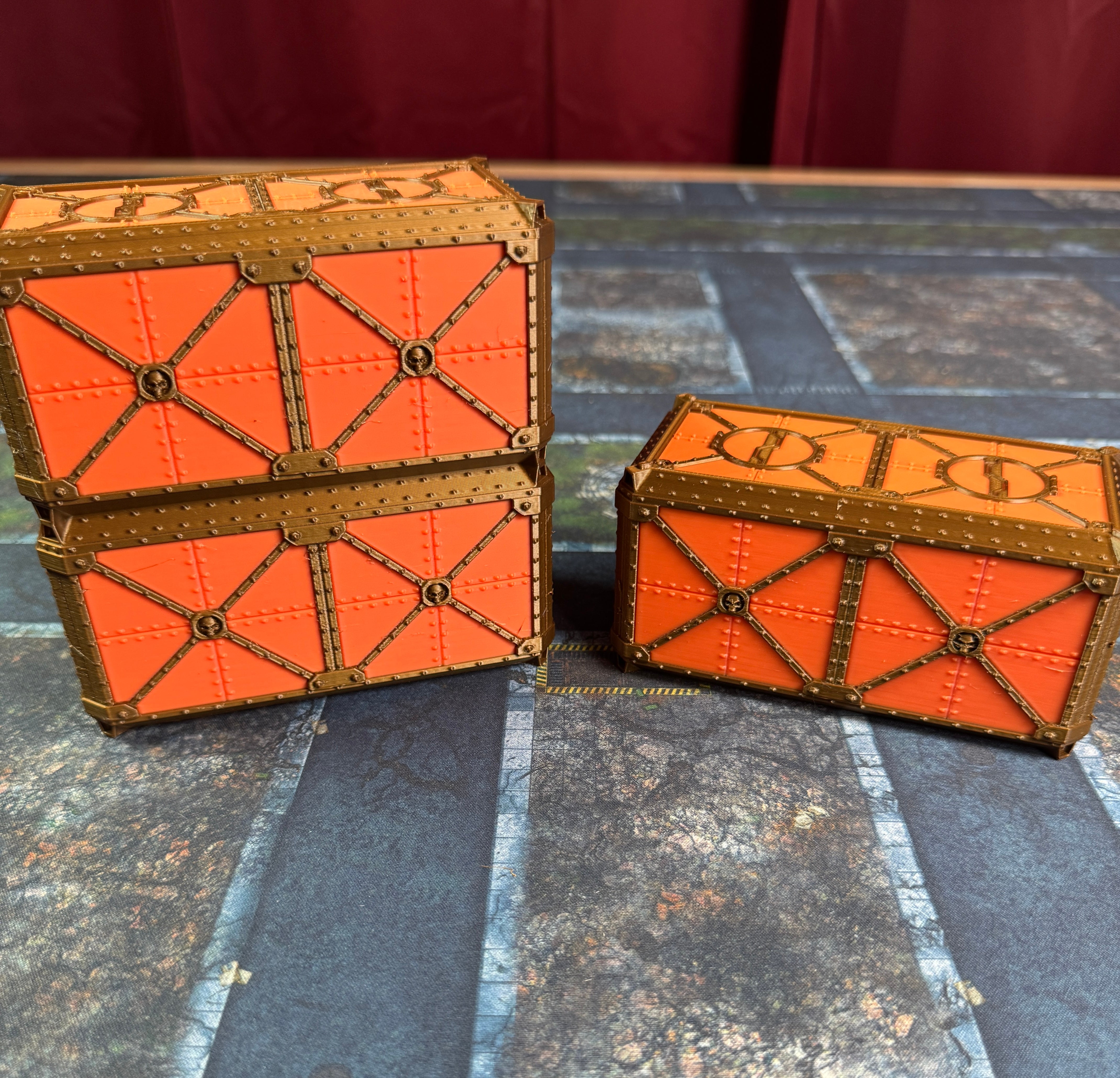 Tabletop Ready Sci-Fi Cargo Containers Set 1 – 3D Printed Terrain