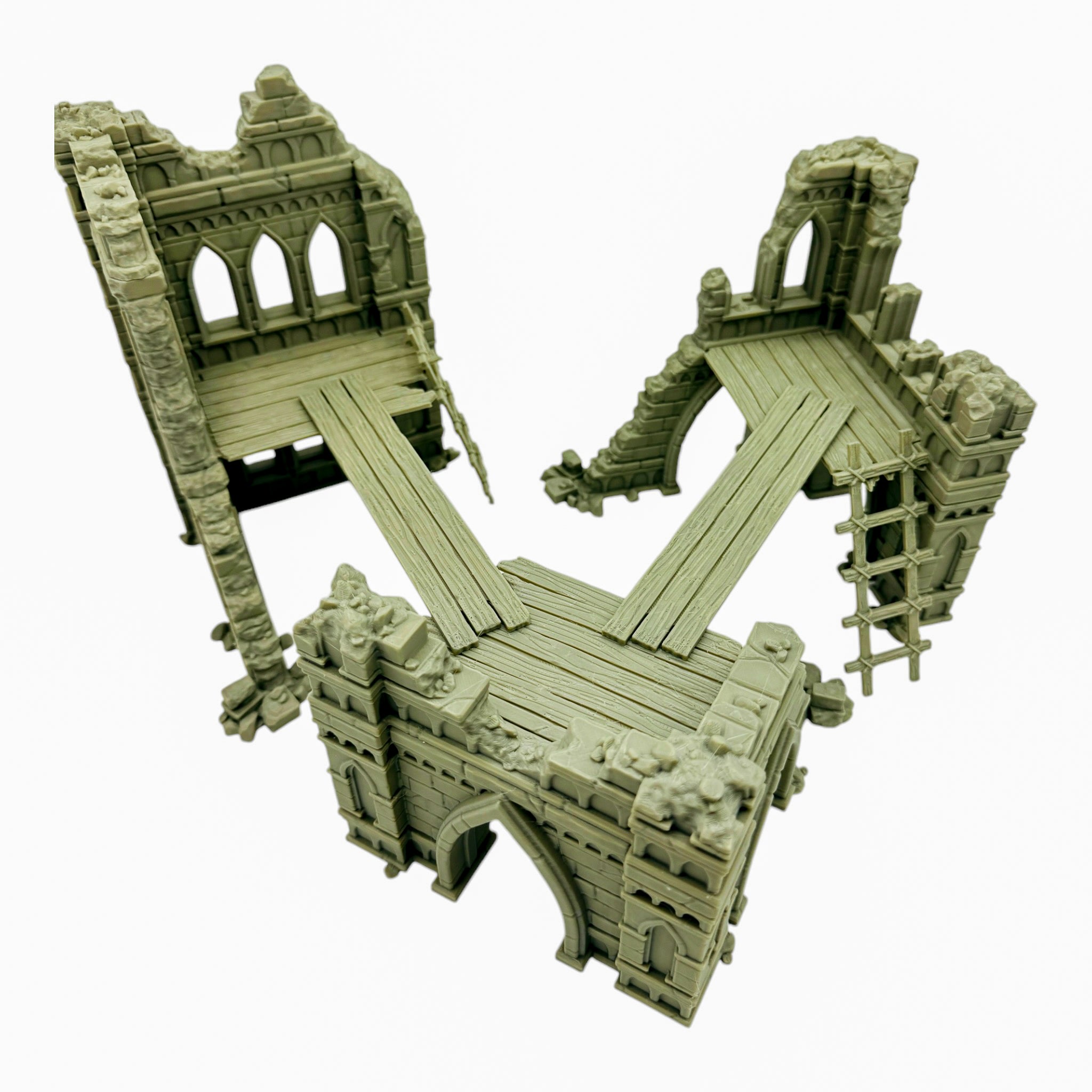 Blackthorn Ruins 2 / Forbidden Prints / RPG and Wargame 3d Printed Tabletop Terrain / Licensed Printer