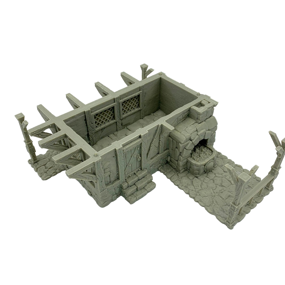 City Of Tarok - Blacksmith / 28mm Wargame / RPG 3d Printed Tabletop Terrain