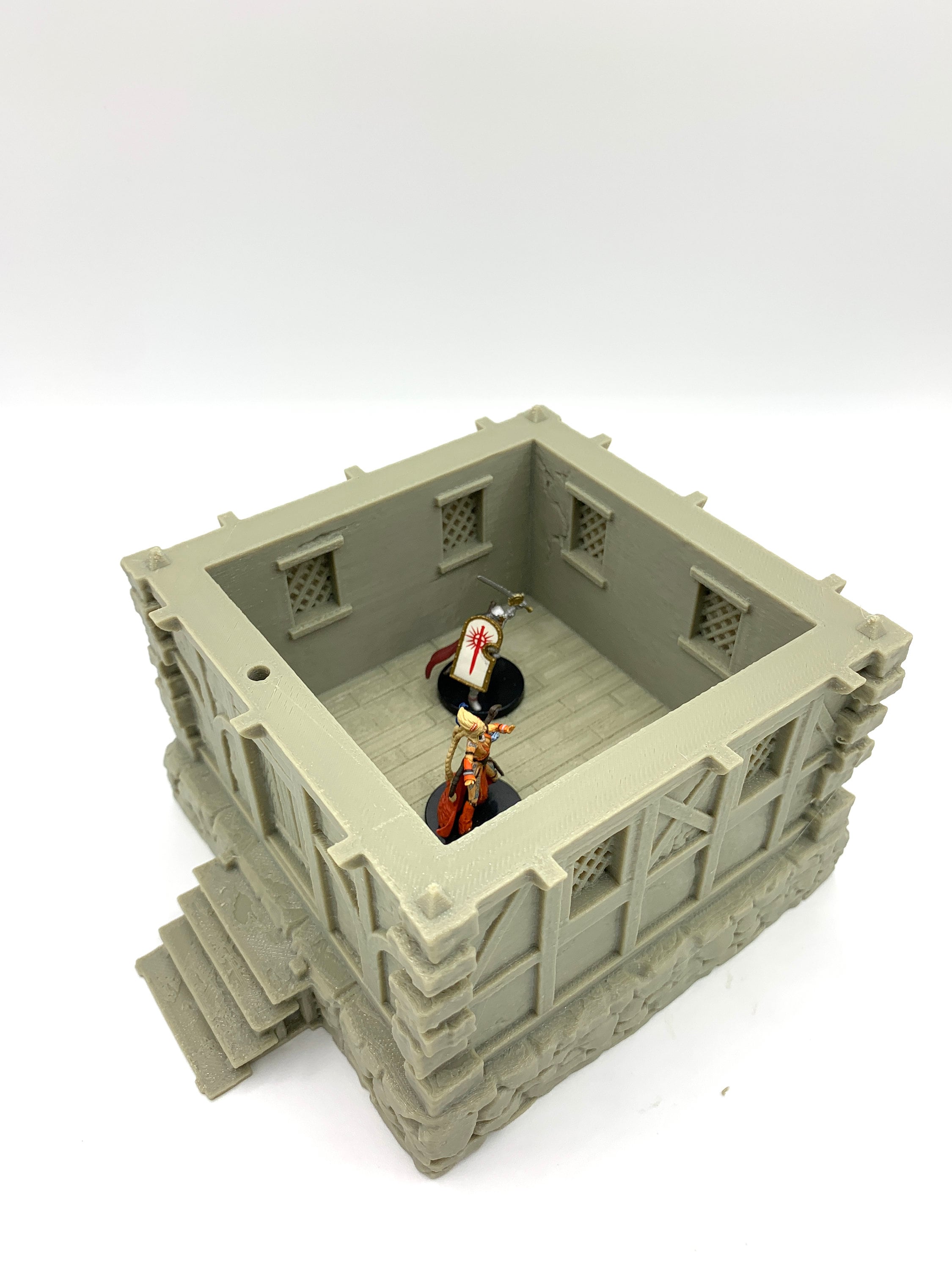 Tiradom House 2 / Kingdom of Tiradom Terrain / RPG and Wargame 3d Printed Tabletop Terrain / Licensed Printer