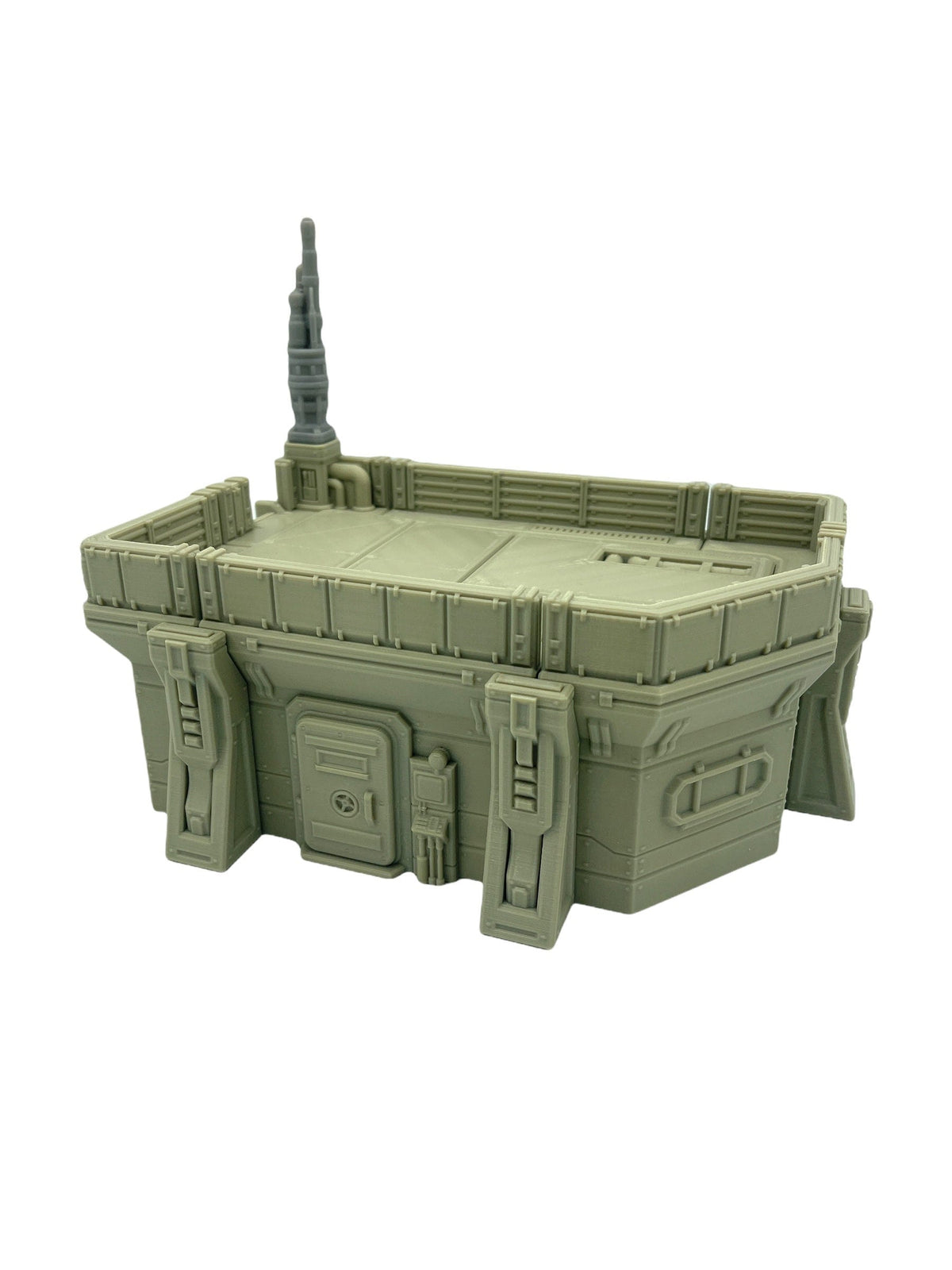 Sci-Fi Outpost Terrain – Outpost 21 Cryolab Research Facility (Tabletop Wargaming & RPG Scenery)