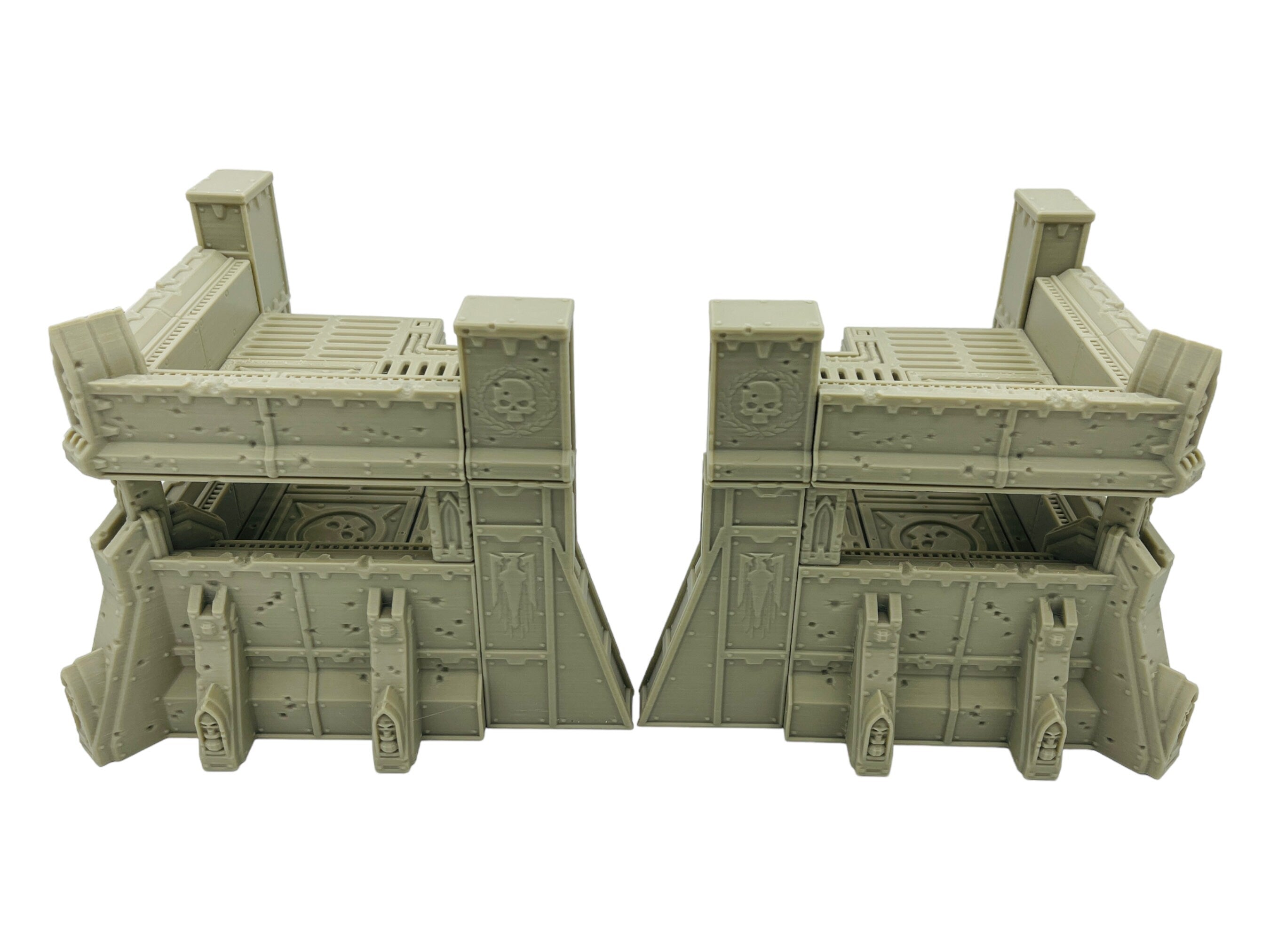 Ruins of the Empire Fortification 1 / Forbidden Prints / RPG and Wargame 3d Printed Tabletop Terrain / Licensed Printer