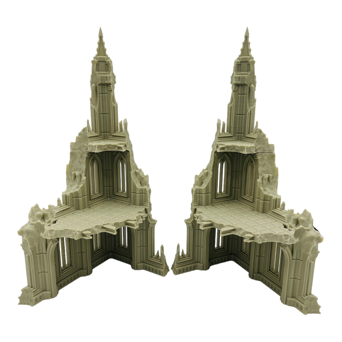 Modular Ruined Terrain 1 – 28–32mm 3D Printed Tabletop Scenery
