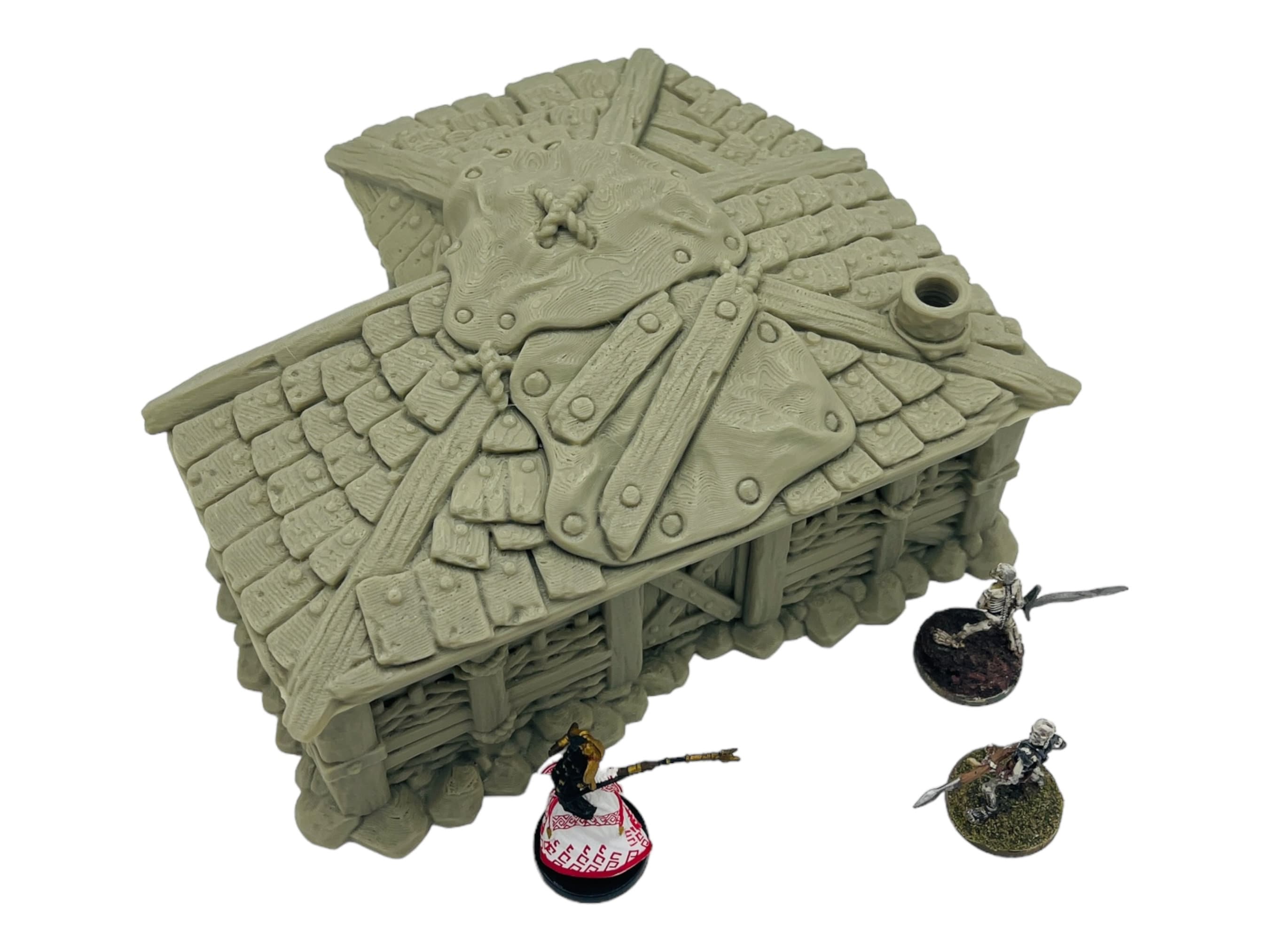 Slum Shack / Strong Burgh / 28mm - 32mm Fantasy RPG Tabletop Terrain
