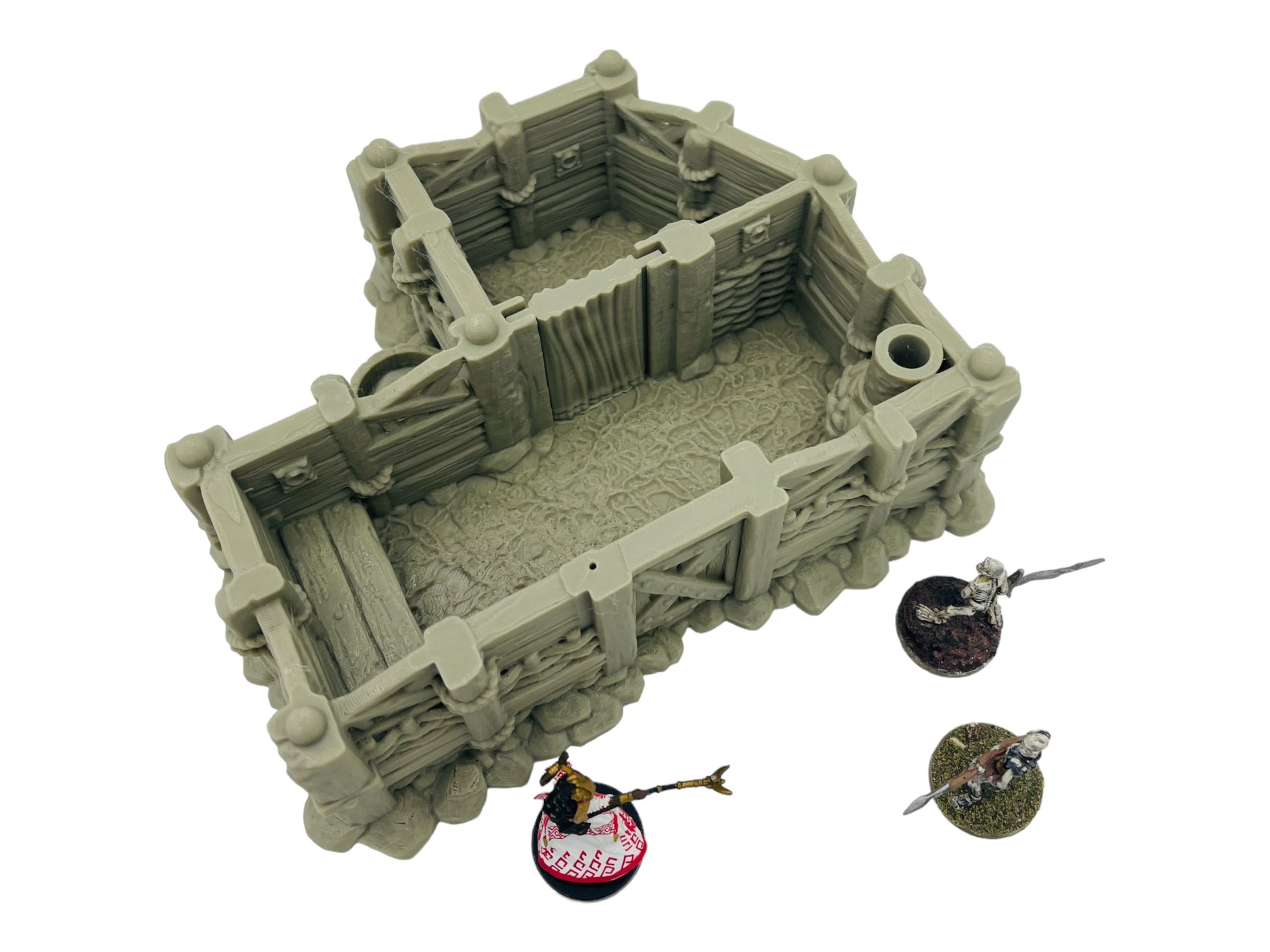 Slum Shack / Strong Burgh / 28mm - 32mm Fantasy RPG Tabletop Terrain