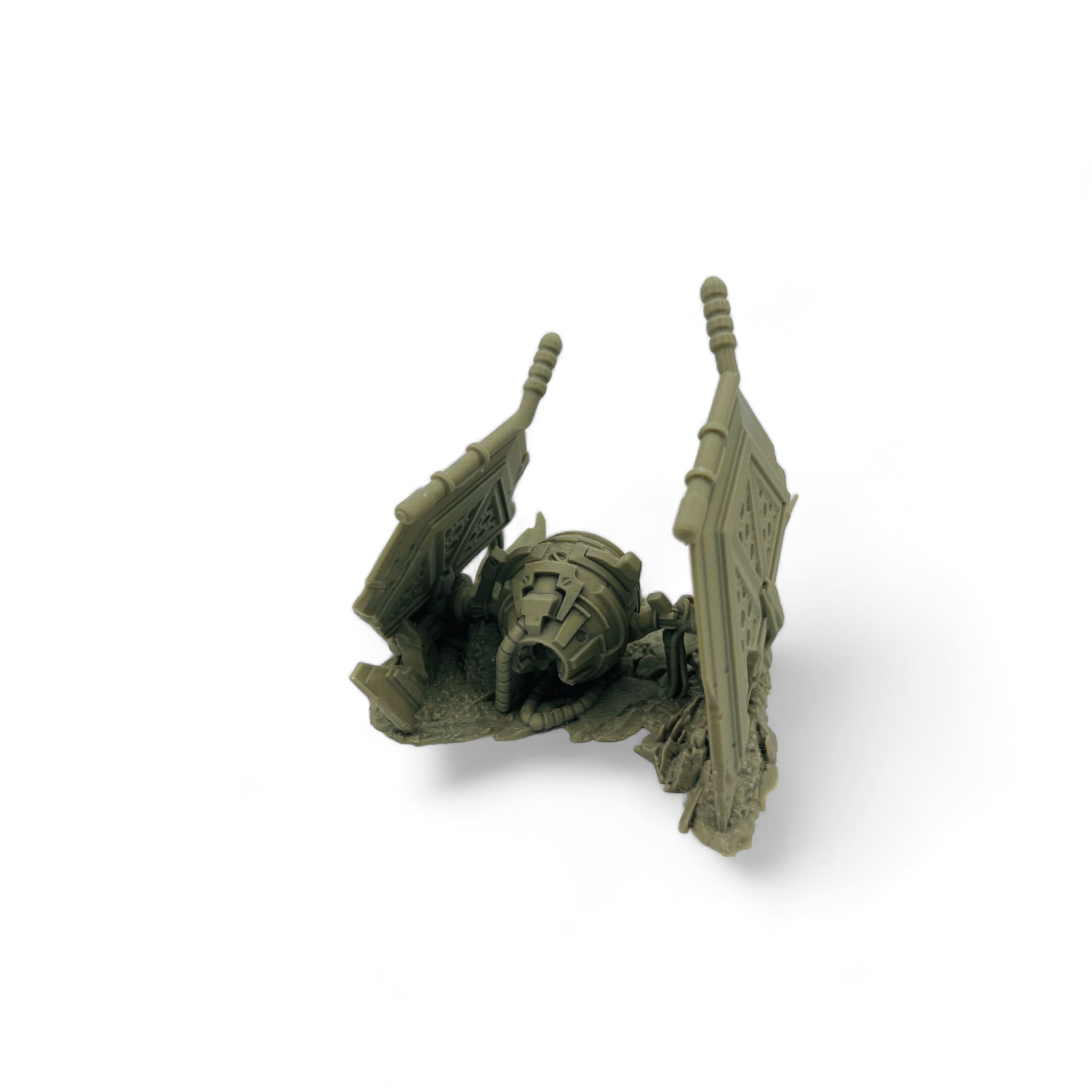 Crashed Starfighters / Txarli Factory / Legion and Wargame 3d Printed Tabletop Terrain / Licensed Printer