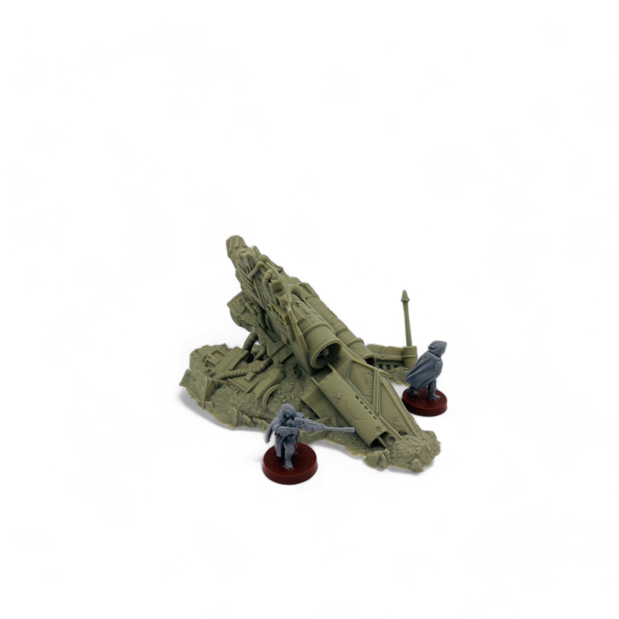 Crashed Starfighters / Txarli Factory / Legion and Wargame 3d Printed Tabletop Terrain / Licensed Printer