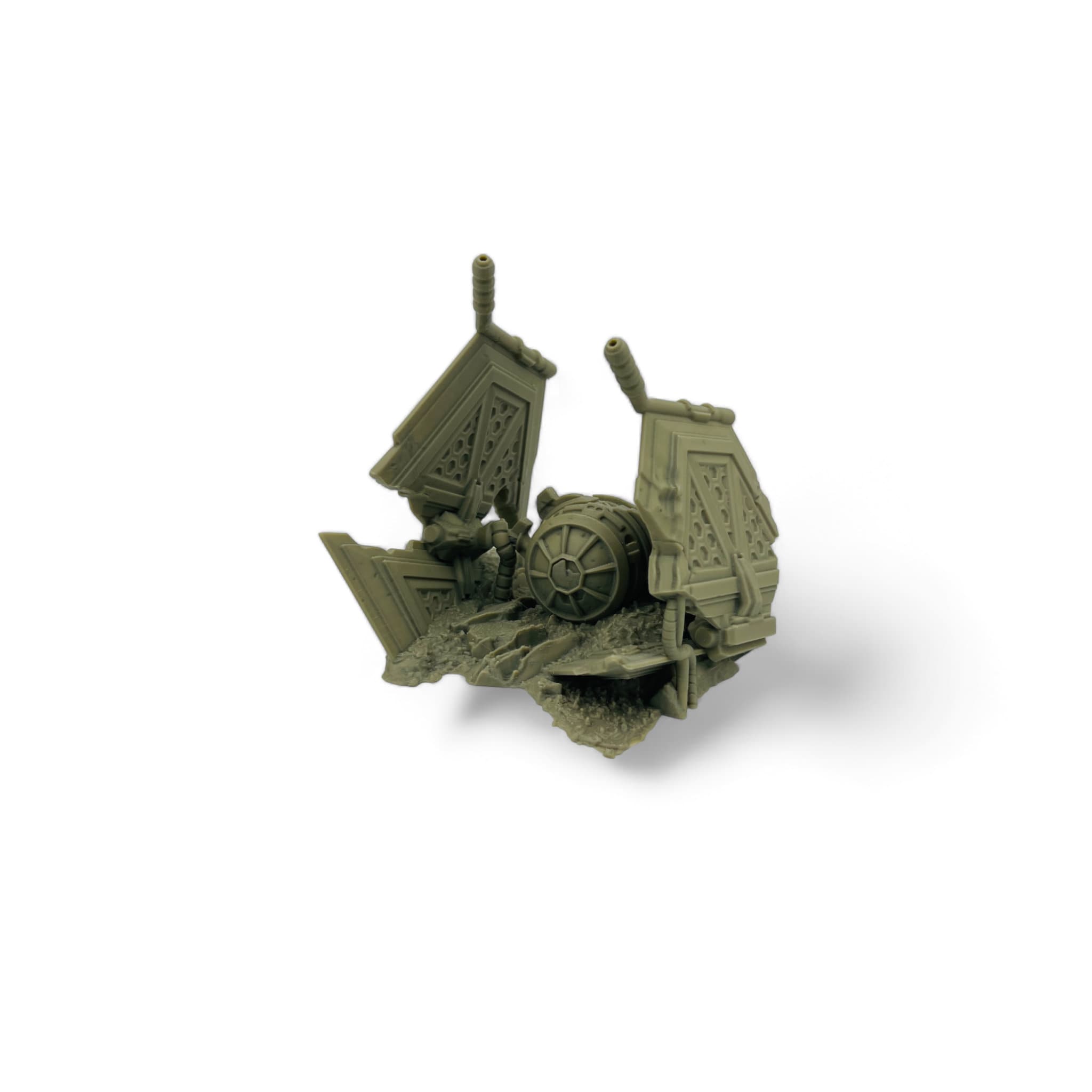 Crashed Starfighters / Txarli Factory / Legion and Wargame 3d Printed Tabletop Terrain / Licensed Printer