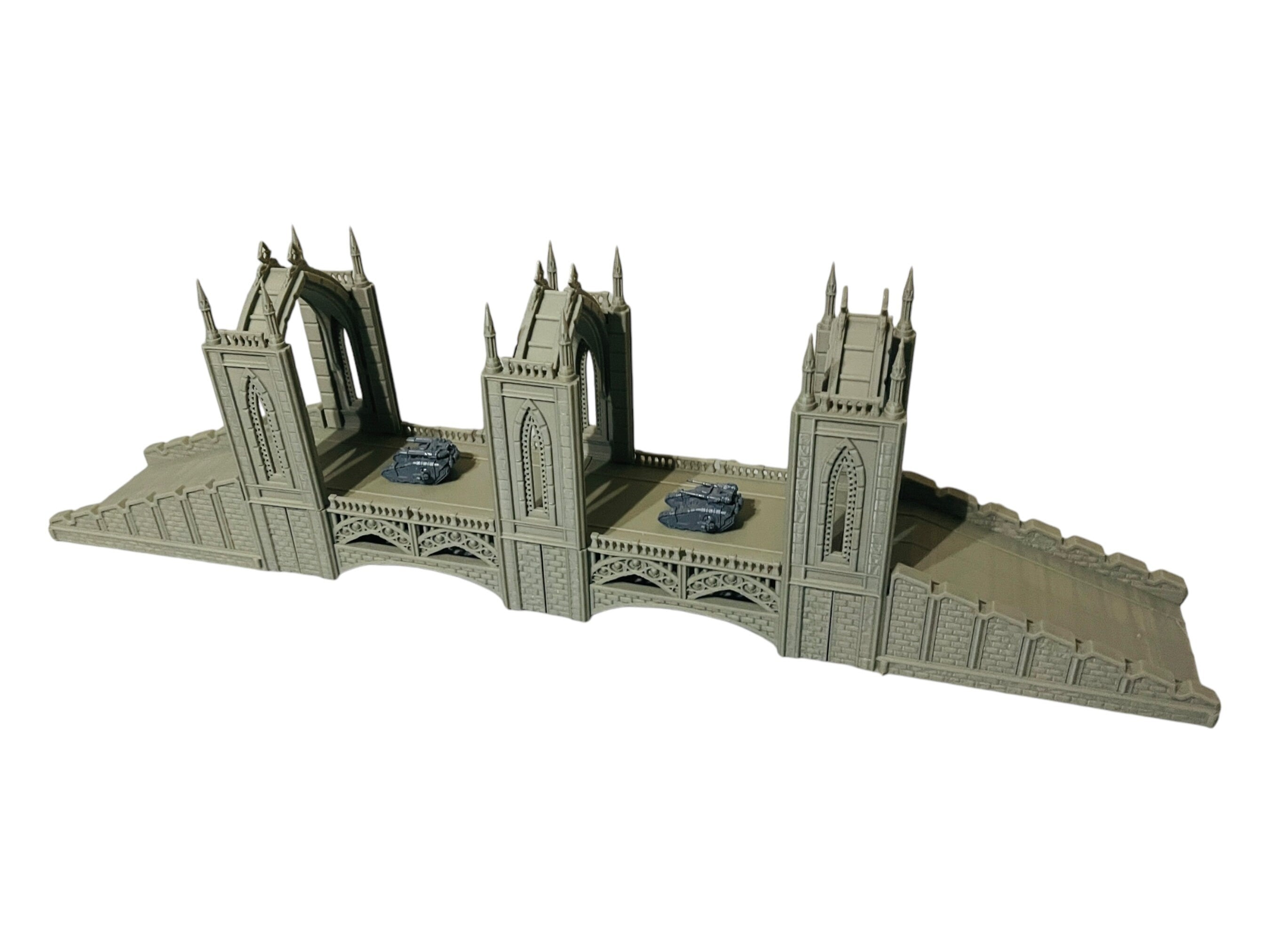 Imperialis Gothic Bridge - Epic Scale Terrain (6mm - 8mm compatible) / Imperialis / Alpha Stike / Titanticus