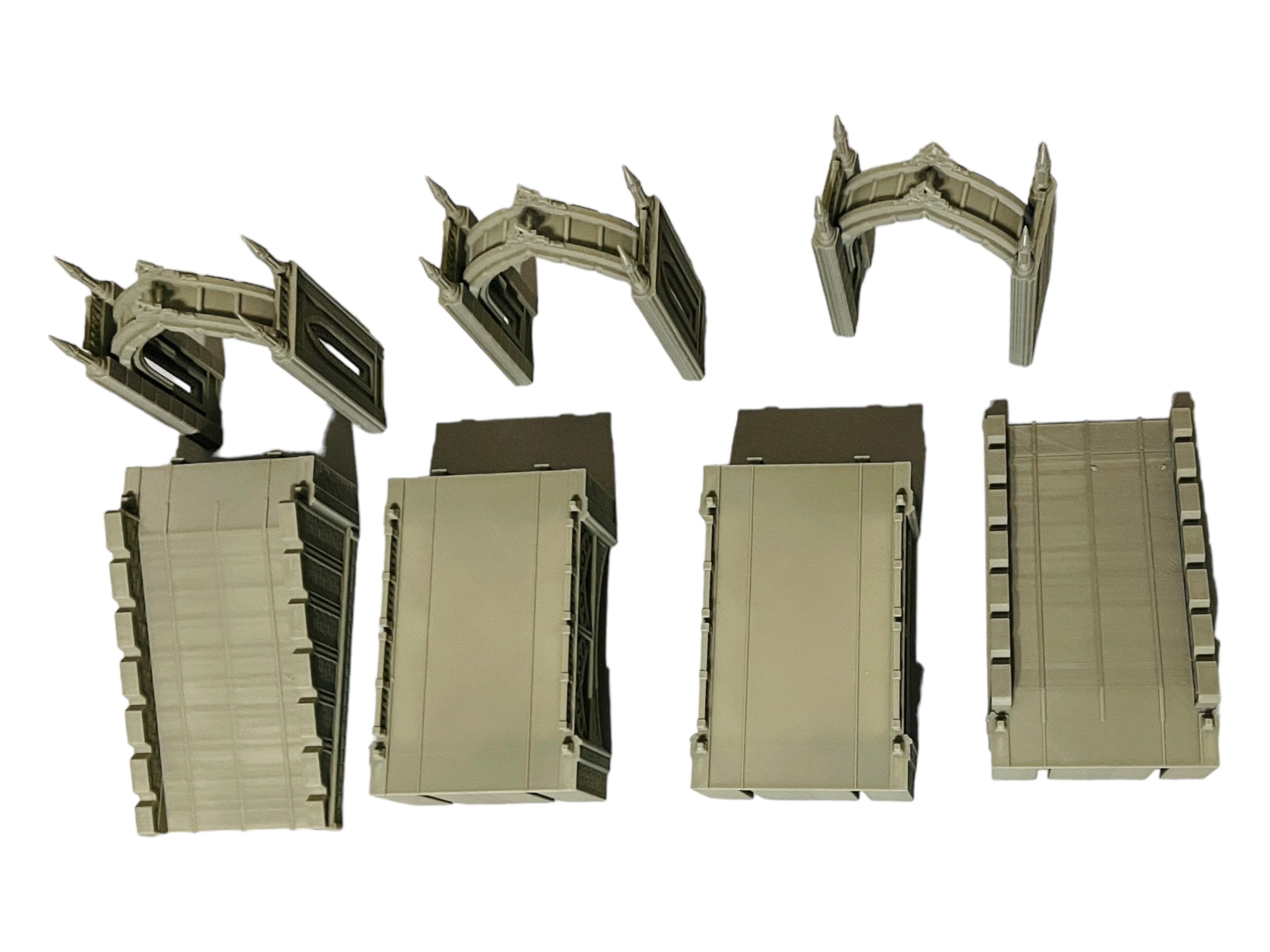 Imperialis Gothic Bridge - Epic Scale Terrain (6mm - 8mm compatible) / Imperialis / Alpha Stike / Titanticus