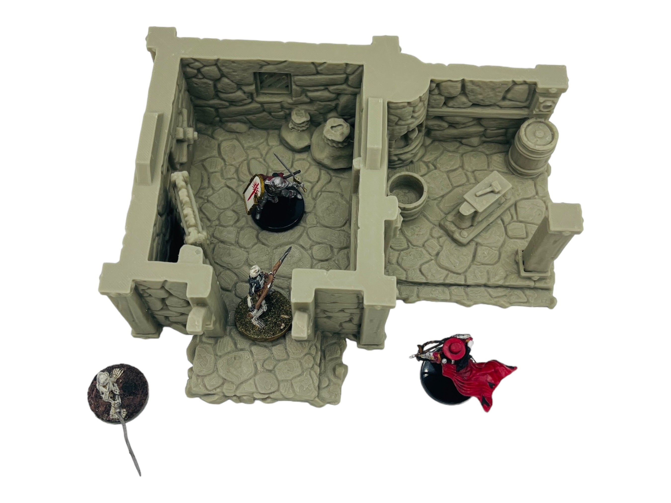 Medieval Forge / Strong Burgh / 28mm - 32mm Fantasy RPG Tabletop Terrain