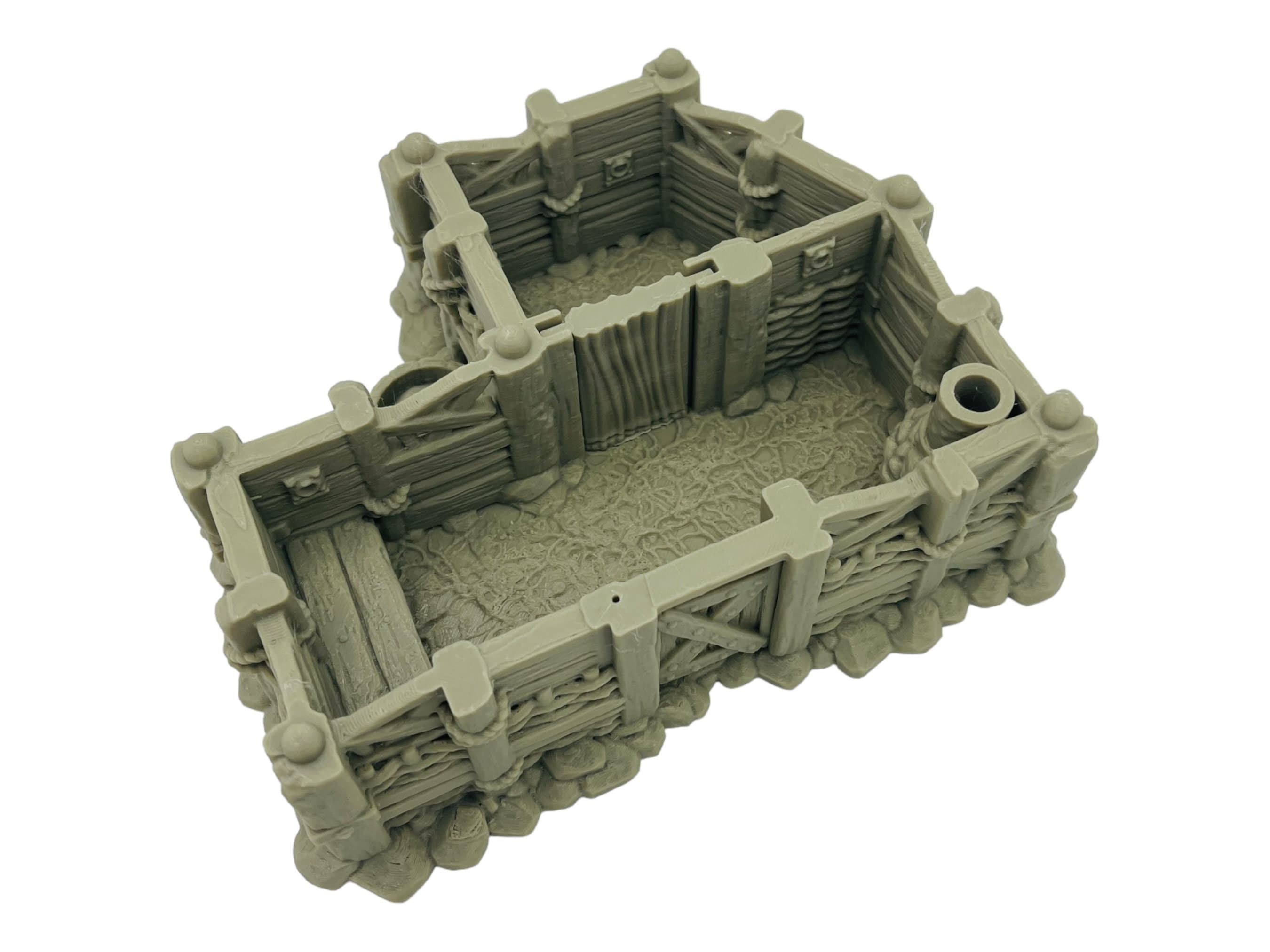 Slum Shack / Strong Burgh / 28mm - 32mm Fantasy RPG Tabletop Terrain