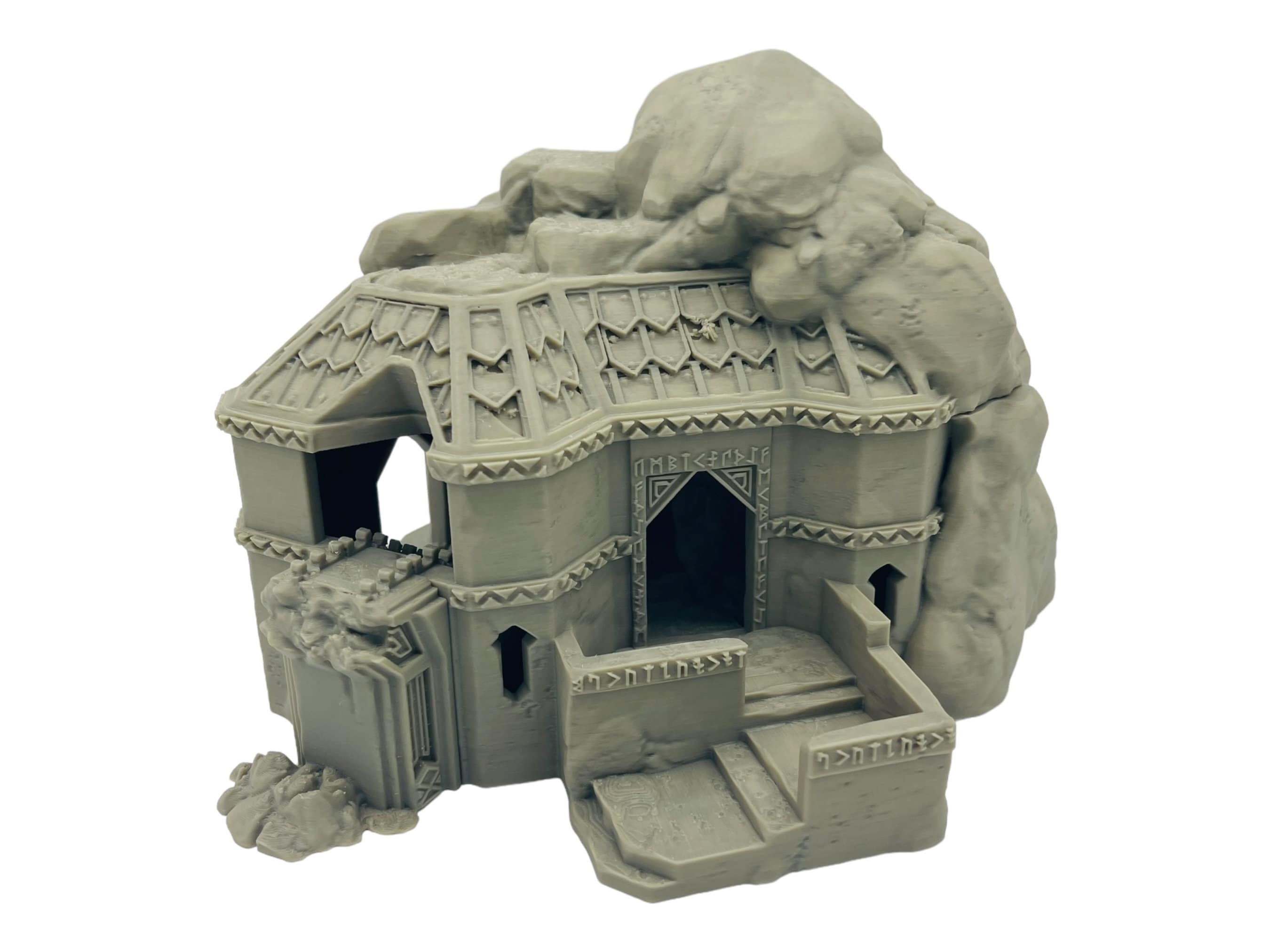 Mineshaft Entrance / Durak Deep / RPG and Wargame 3d Printed Tabletop Terrain / Licensed Printer