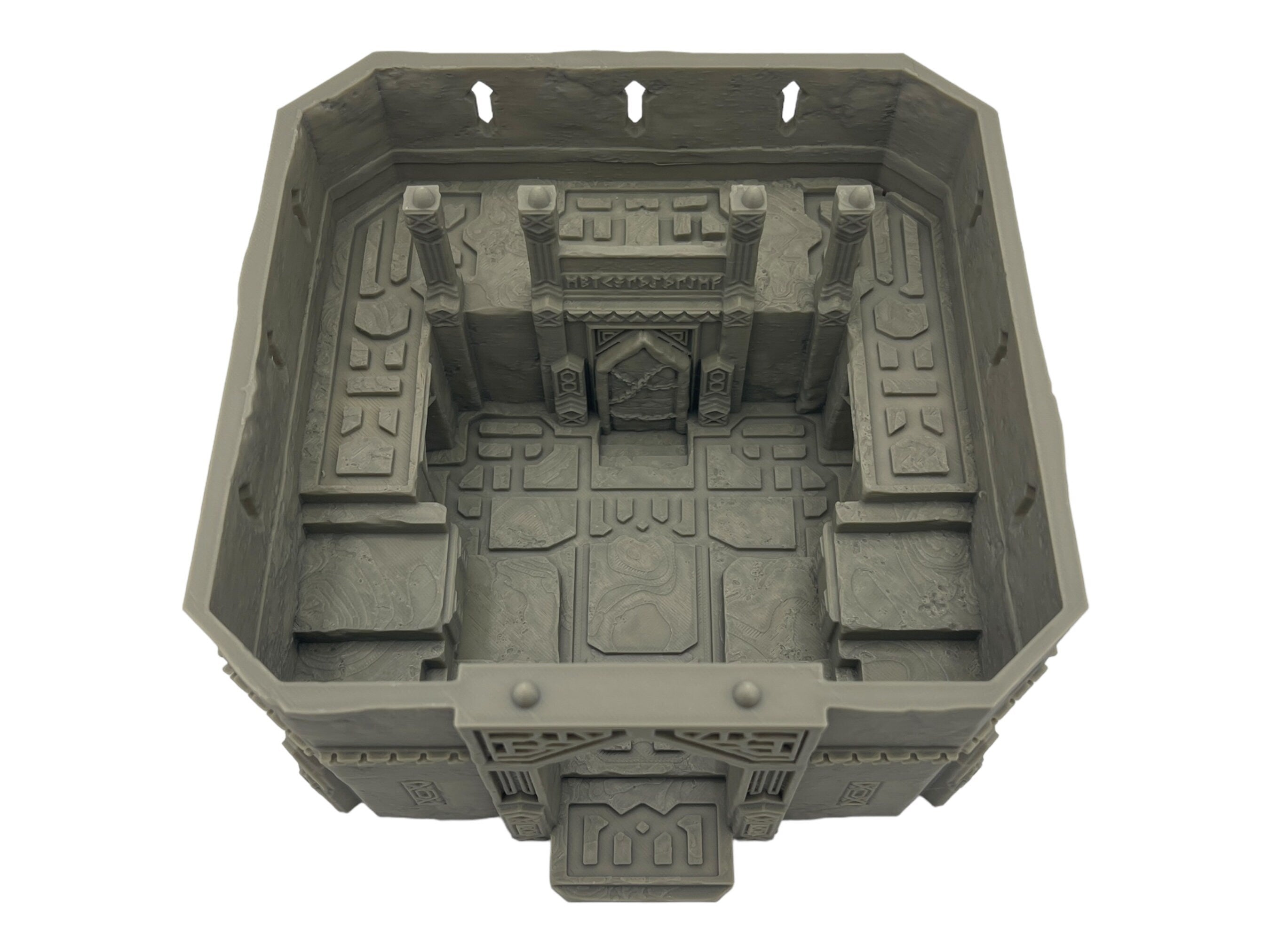 Tomb of Kings Entrance / Durak Deep / RPG and Wargame 3d Printed Tabletop Terrain / Licensed Printer