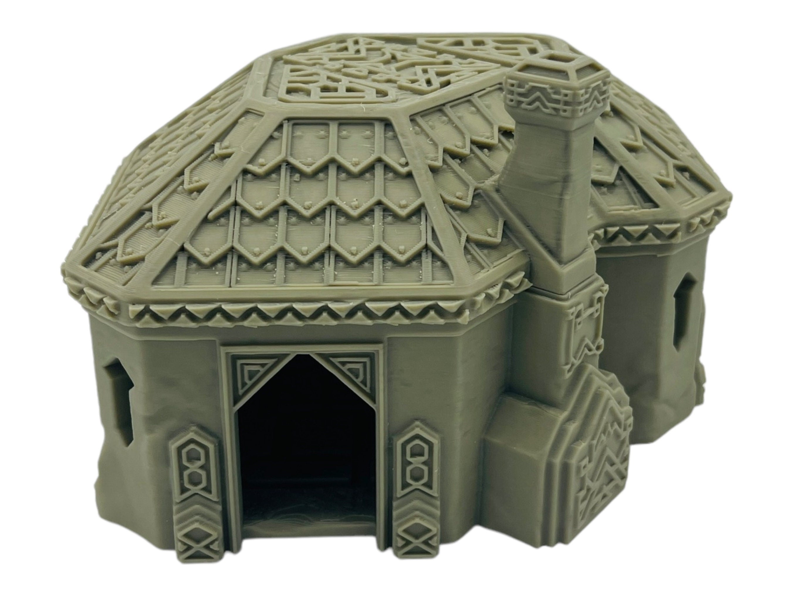 Dwarven House / Durak Deep / RPG and Wargame 3d Printed Tabletop Terrain / Licensed Printer