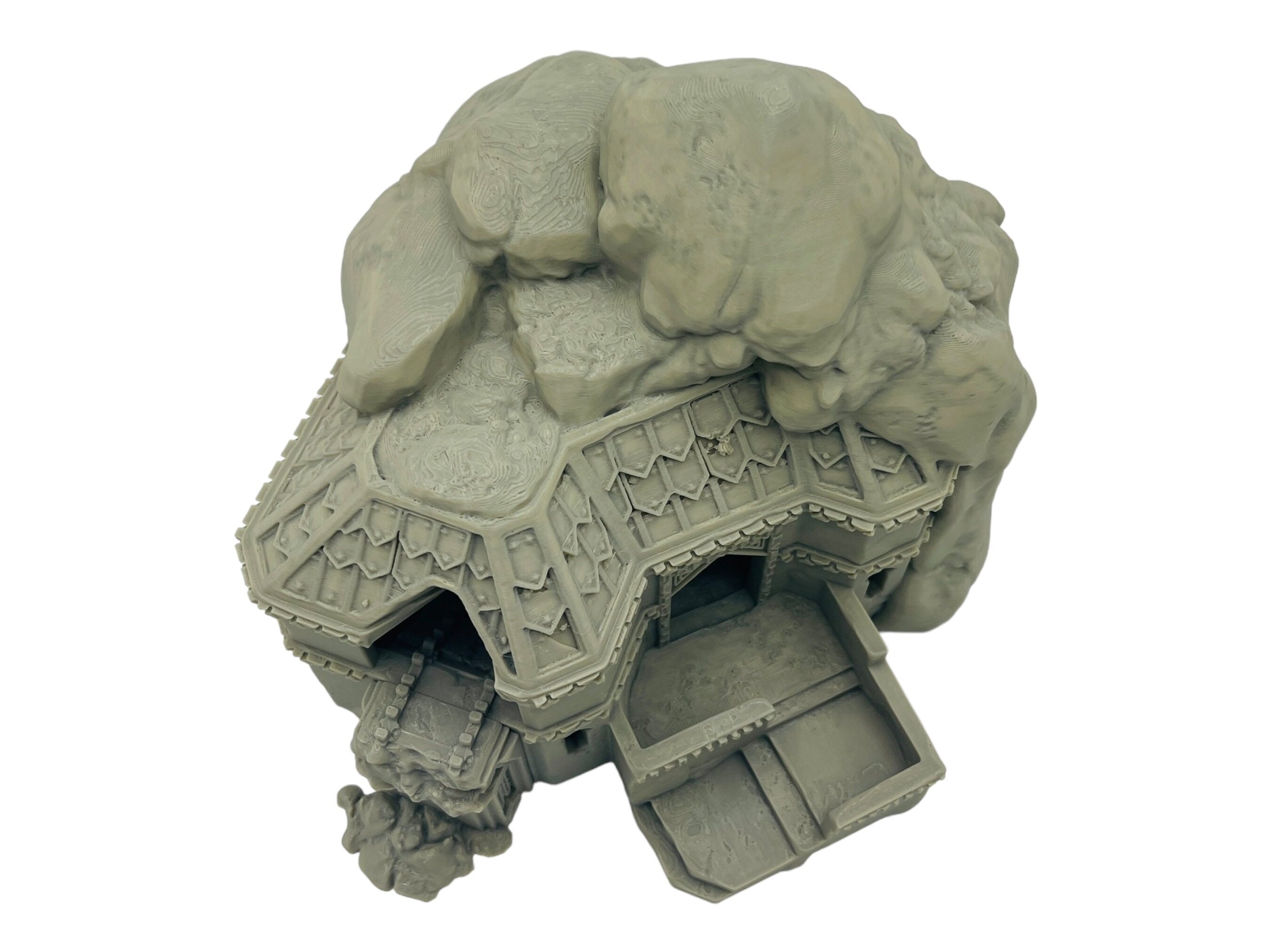 Mineshaft Entrance / Durak Deep / RPG and Wargame 3d Printed Tabletop Terrain / Licensed Printer