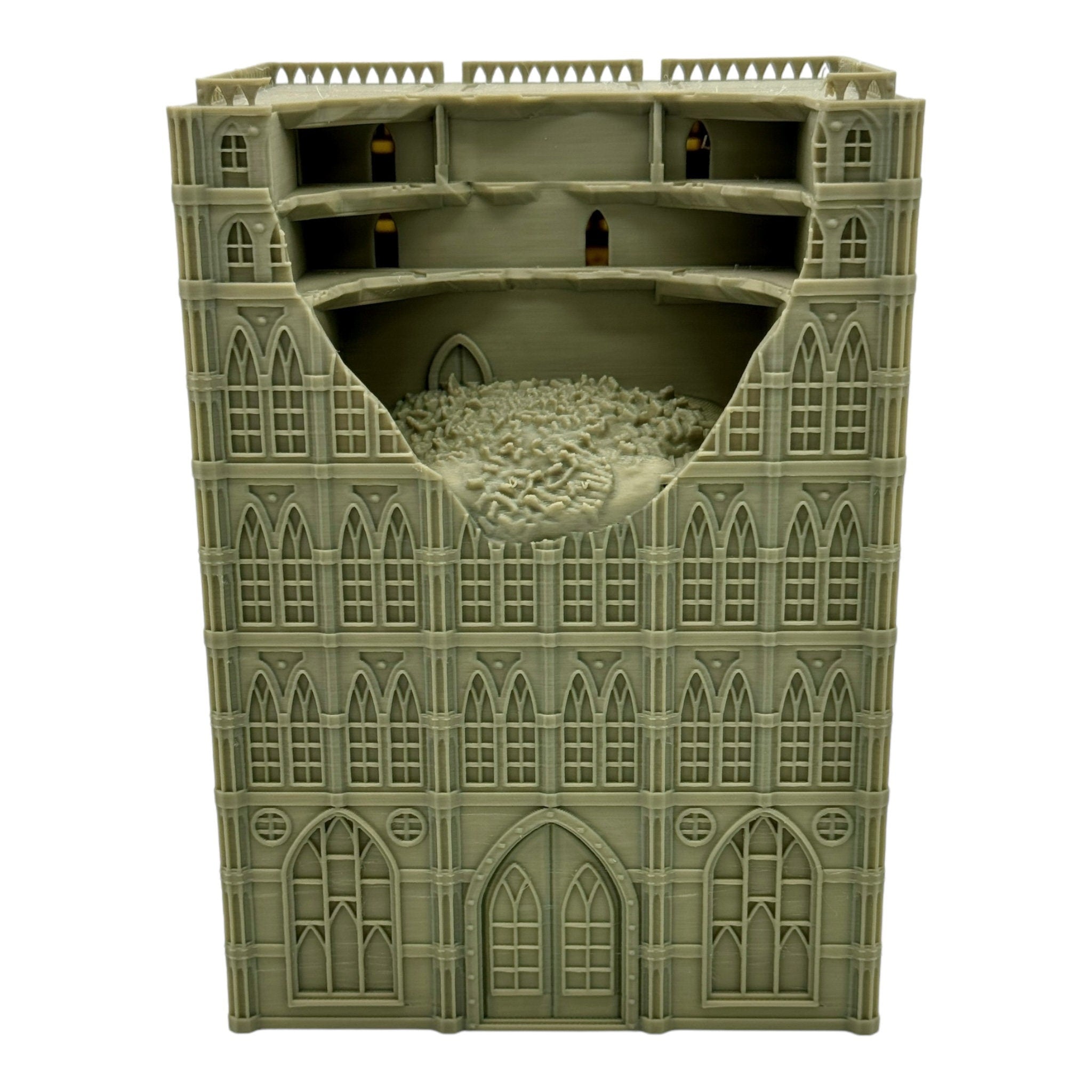 Imperialis Ruined Gothic Bundle 1 - Epic Scale Terrain (6mm - 8mm compatible) / Imperialis / Alpha Stike / Titanticus