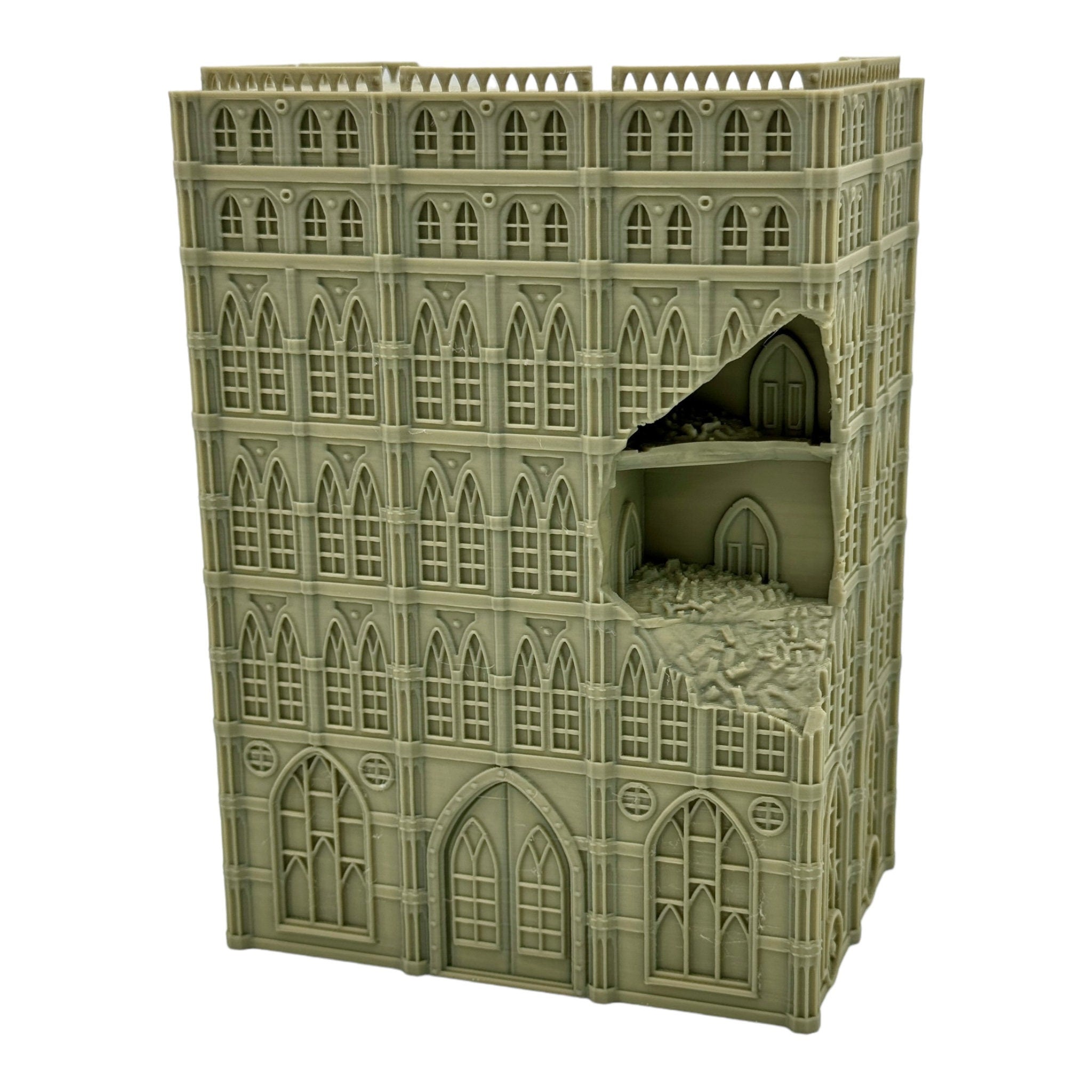 Imperialis Ruined Gothic Bundle 1 - Epic Scale Terrain (6mm - 8mm compatible) / Imperialis / Alpha Stike / Titanticus