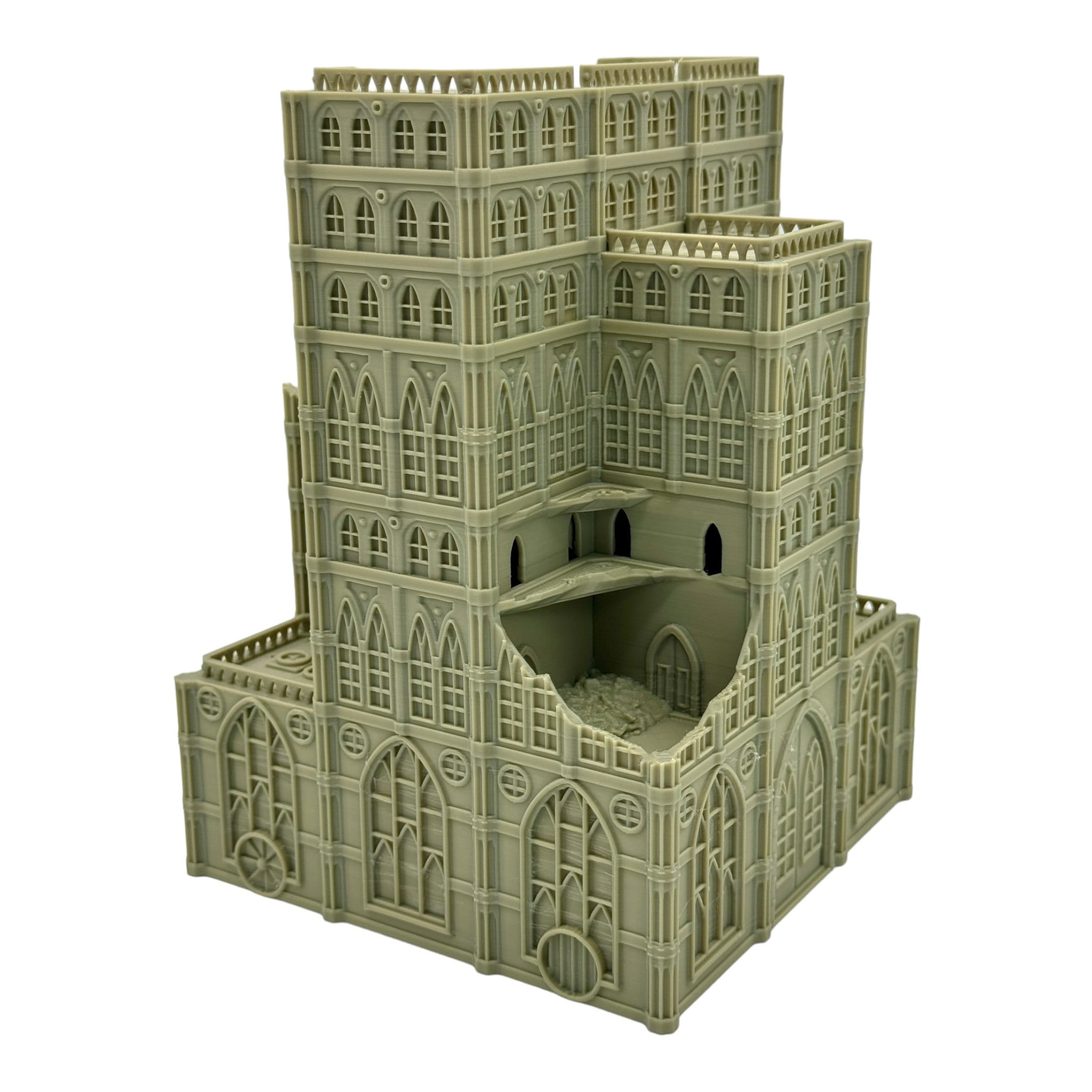 Imperialis Ruined Gothic Bundle 2 - Epic Scale Terrain (6mm - 8mm compatible) / Imperialis / Alpha Stike / Titanticus