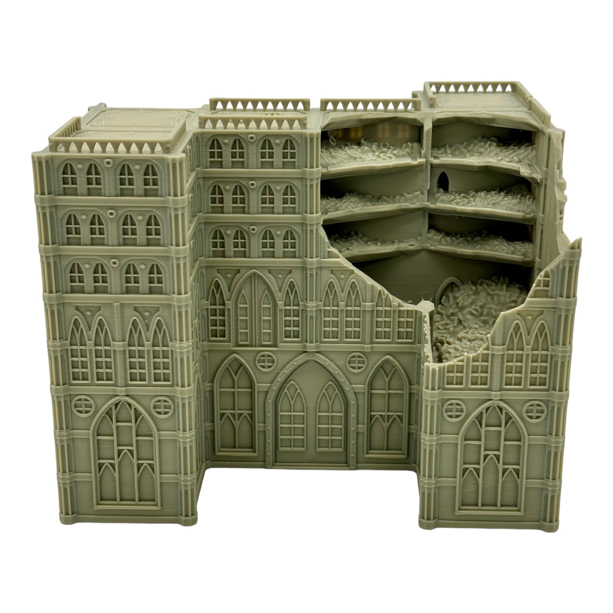 Imperialis Ruined Gothic Bundle 2 - Epic Scale Terrain (6mm - 8mm compatible) / Imperialis / Alpha Stike / Titanticus