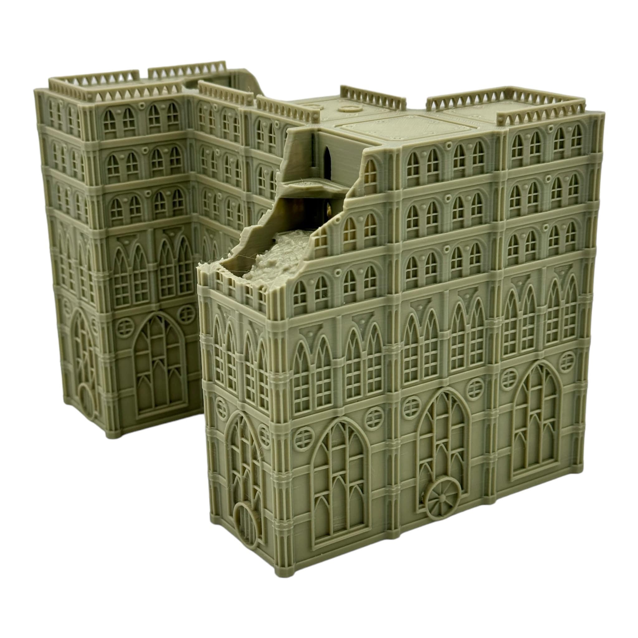 Imperialis Ruined Gothic Bundle 2 - Epic Scale Terrain (6mm - 8mm compatible) / Imperialis / Alpha Stike / Titanticus