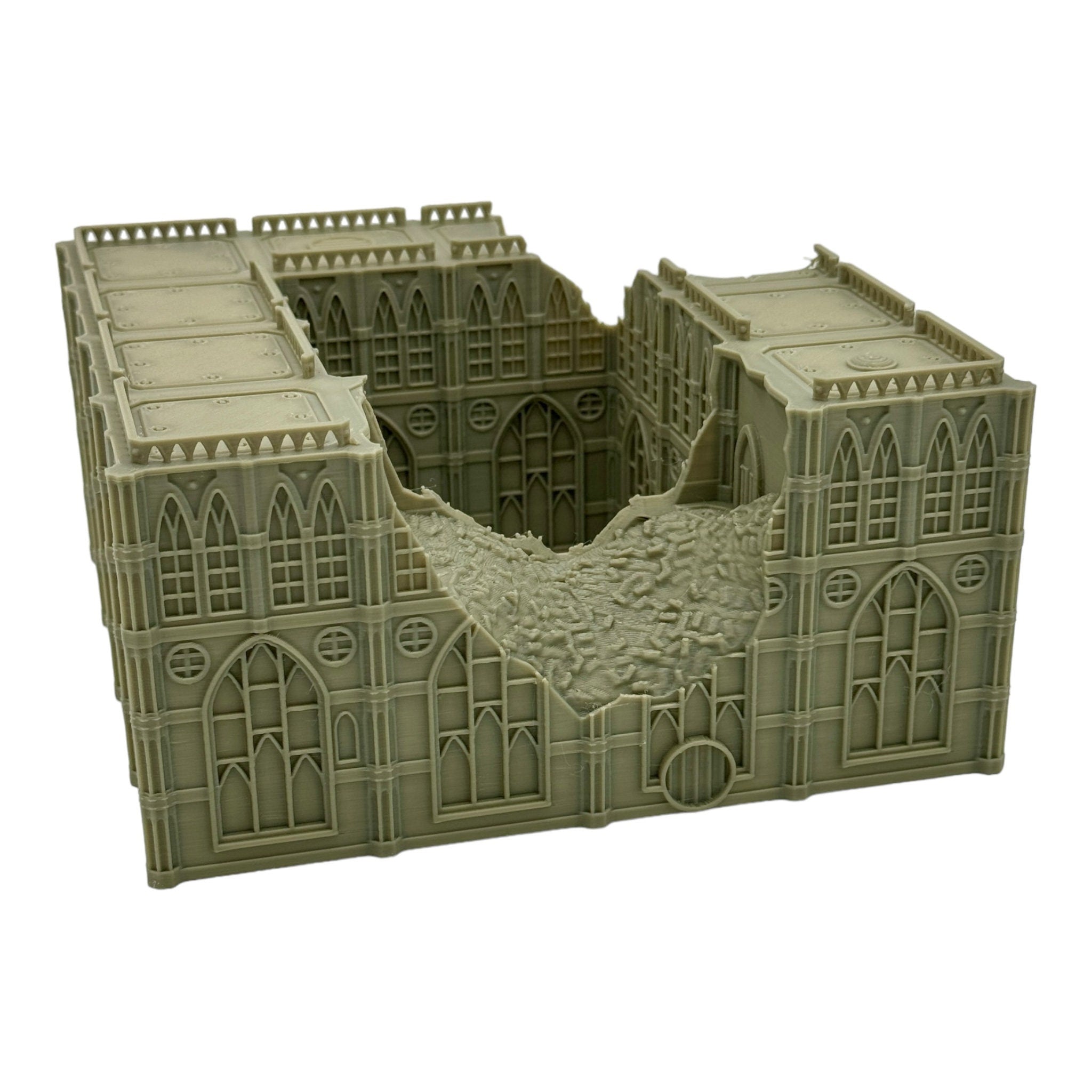 Imperialis Ruined Gothic Bundle 1 - Epic Scale Terrain (6mm - 8mm compatible) / Imperialis / Alpha Stike / Titanticus