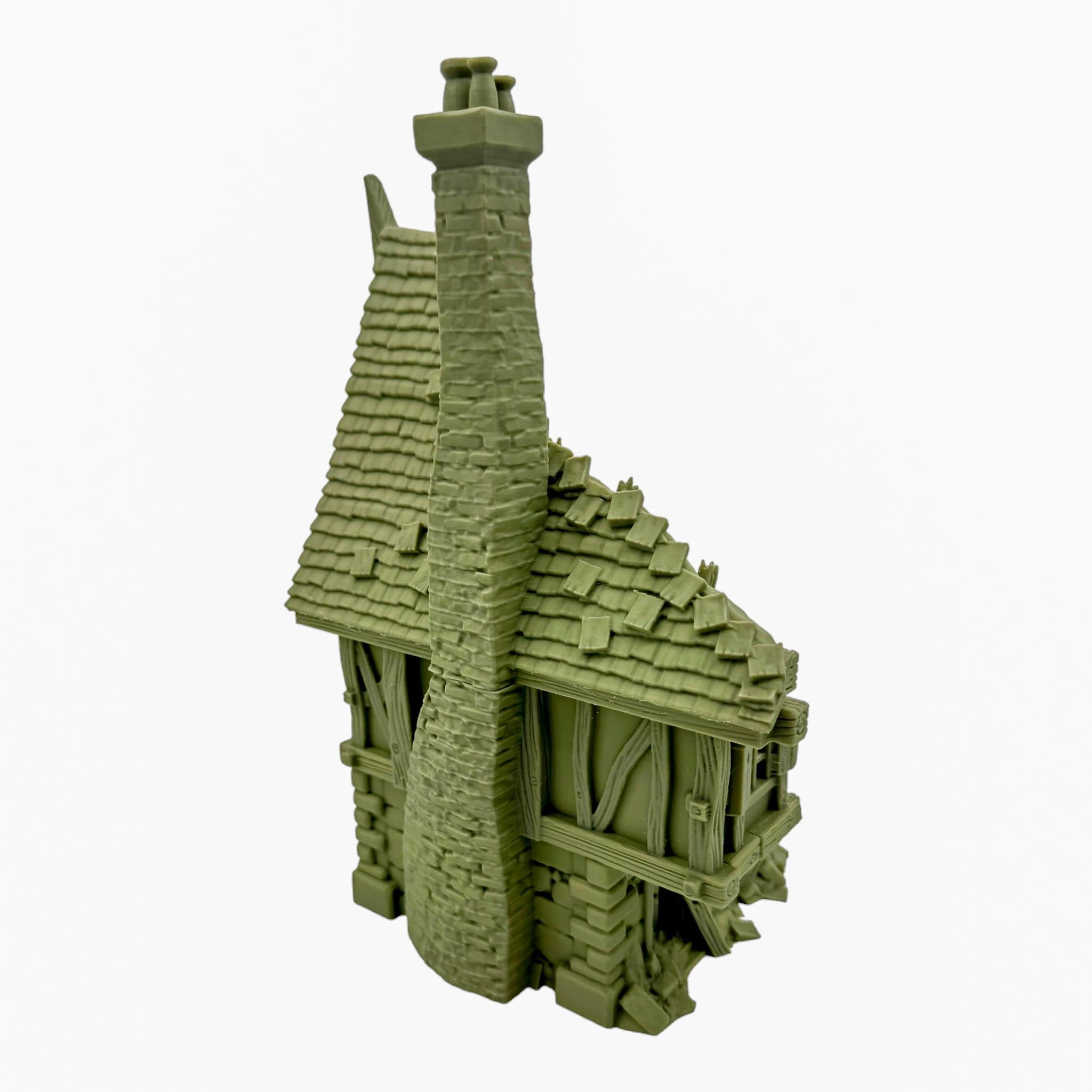 Vladistov House Ruins 1 / Dark Realms Terrain / RPG and Wargame 3d Printed Tabletop Terrain / Licensed Printer