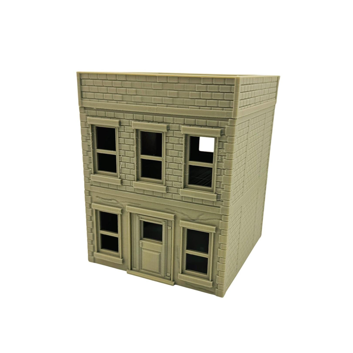 Apartment Building A Terrain – Multi-Level Urban Building for Tabletop Wargaming & RPG Terrain