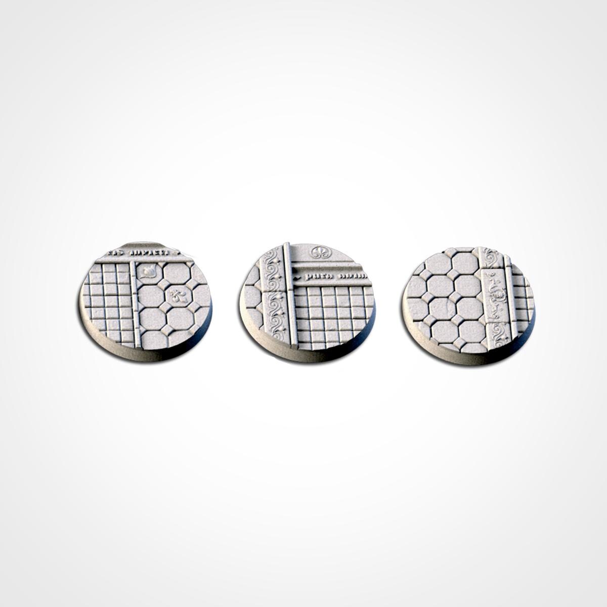 Royal Palace Miniature Bases – 25mm 28mm 32mm 40mm 50mm 60mm and Larger Fantasy Scenic Resin Bases for Tabletop Wargaming & RPG