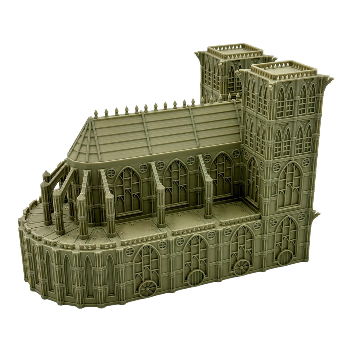 Epic Gothic Cathedral Terrain – 6–8mm 3D Printed Tabletop Scenery