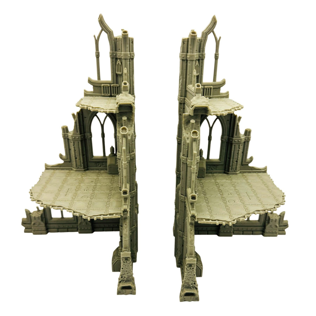 Gothic Ruins Set 1 – 3D Printed Tabletop Terrain – RPG & Wargame Scenery