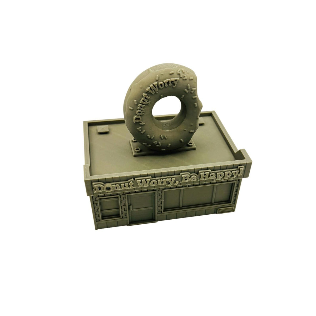 Donut Shop Terrain – Urban Storefront Building for Tabletop Wargaming & RPG Terrain